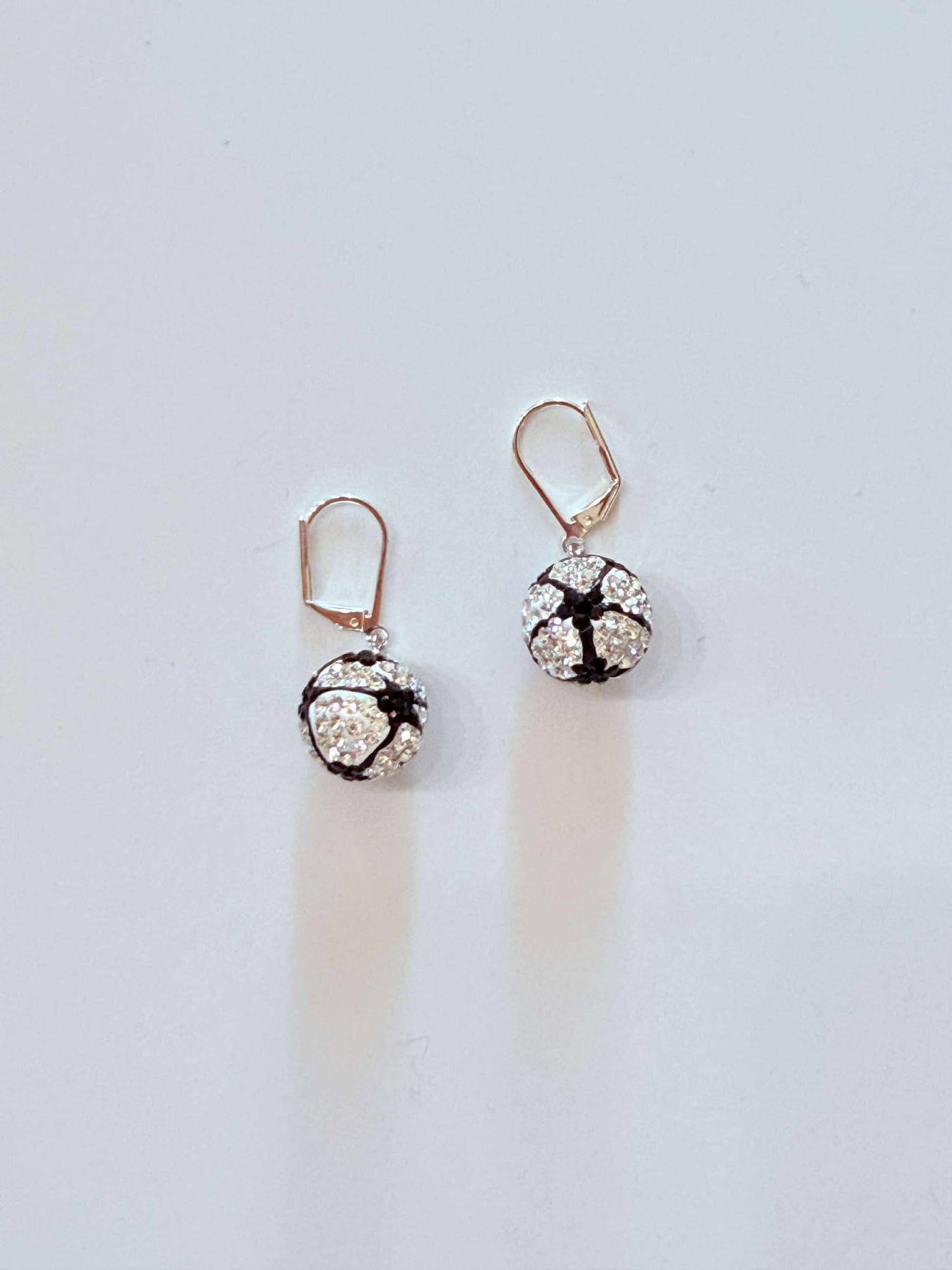 Soccer Pave Earrings