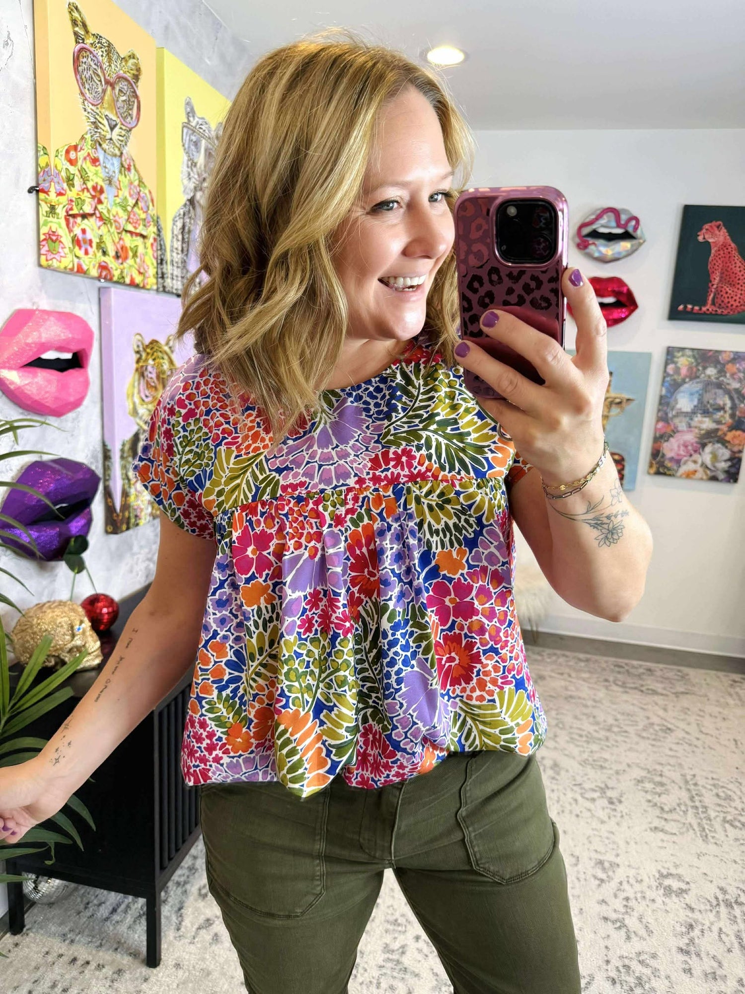 Garden Delight Top {S-3X}