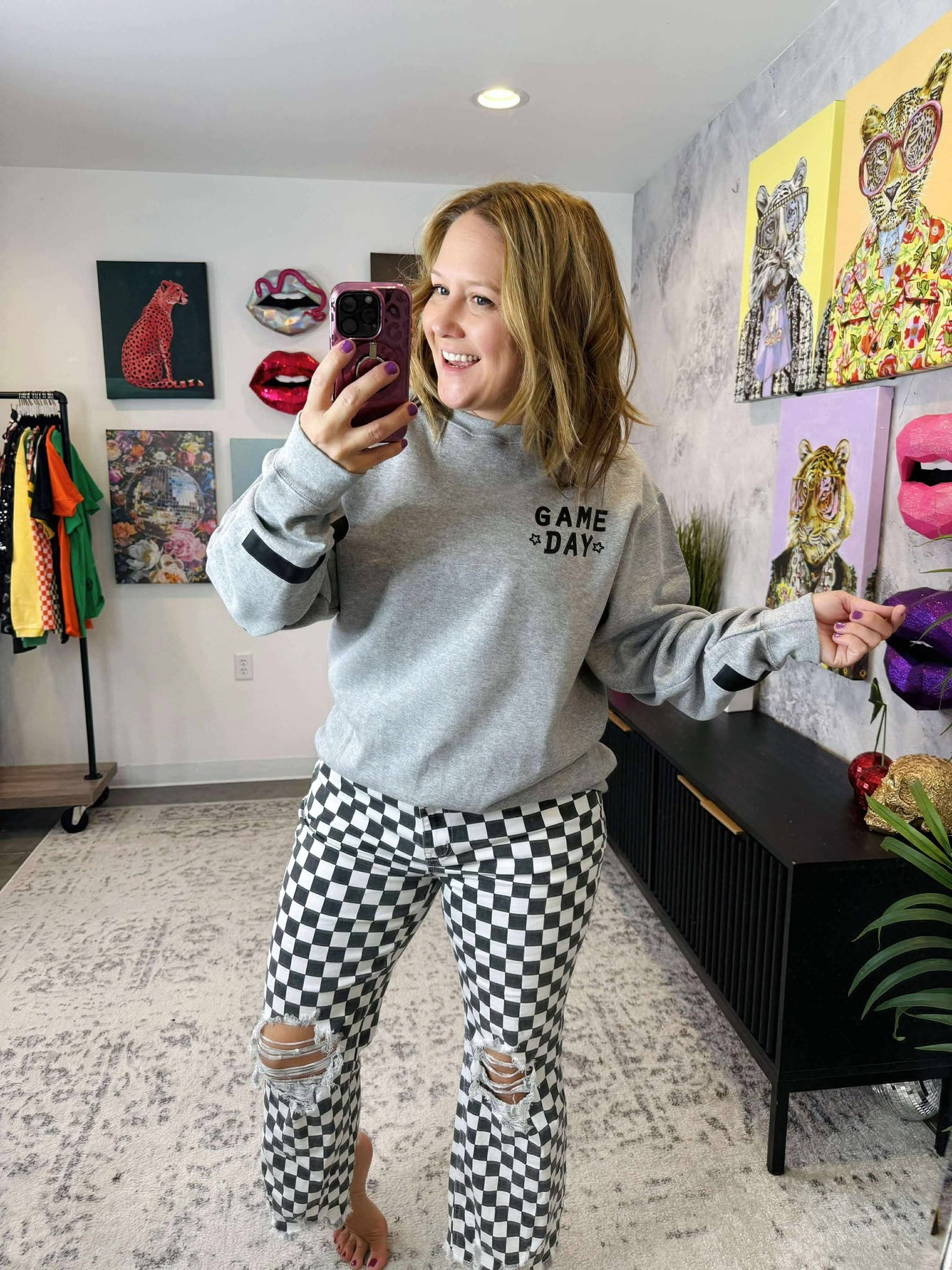 Football Game Day Sweatshirt {S-3X}