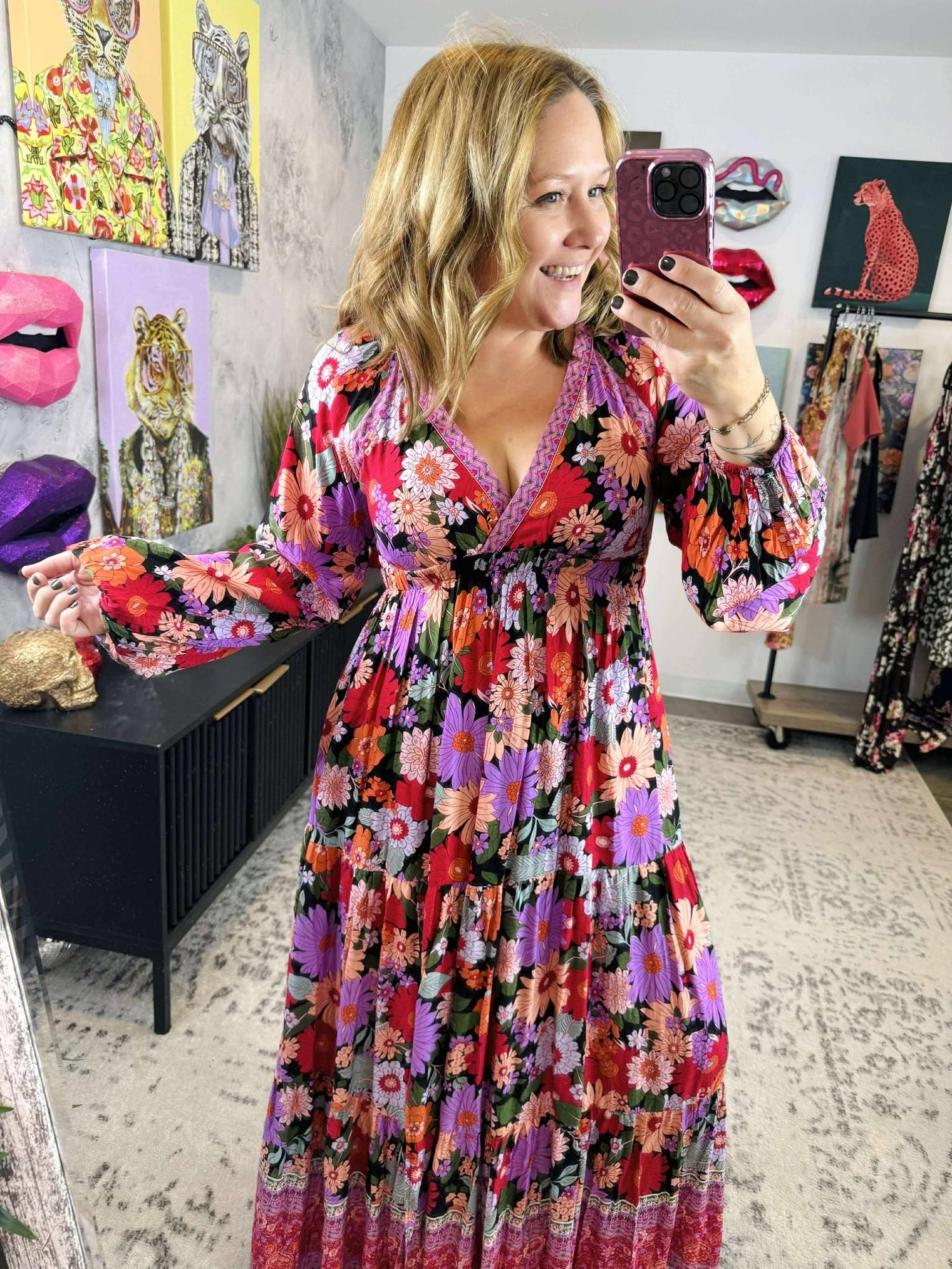 Border Bliss Maxi Dress {S-L}