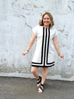Sandbar Stripe Linen Dress {S-L} - KaraMarie
