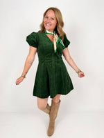 Date Night Mini Dress - Hunter Green {S-L} - KaraMarie