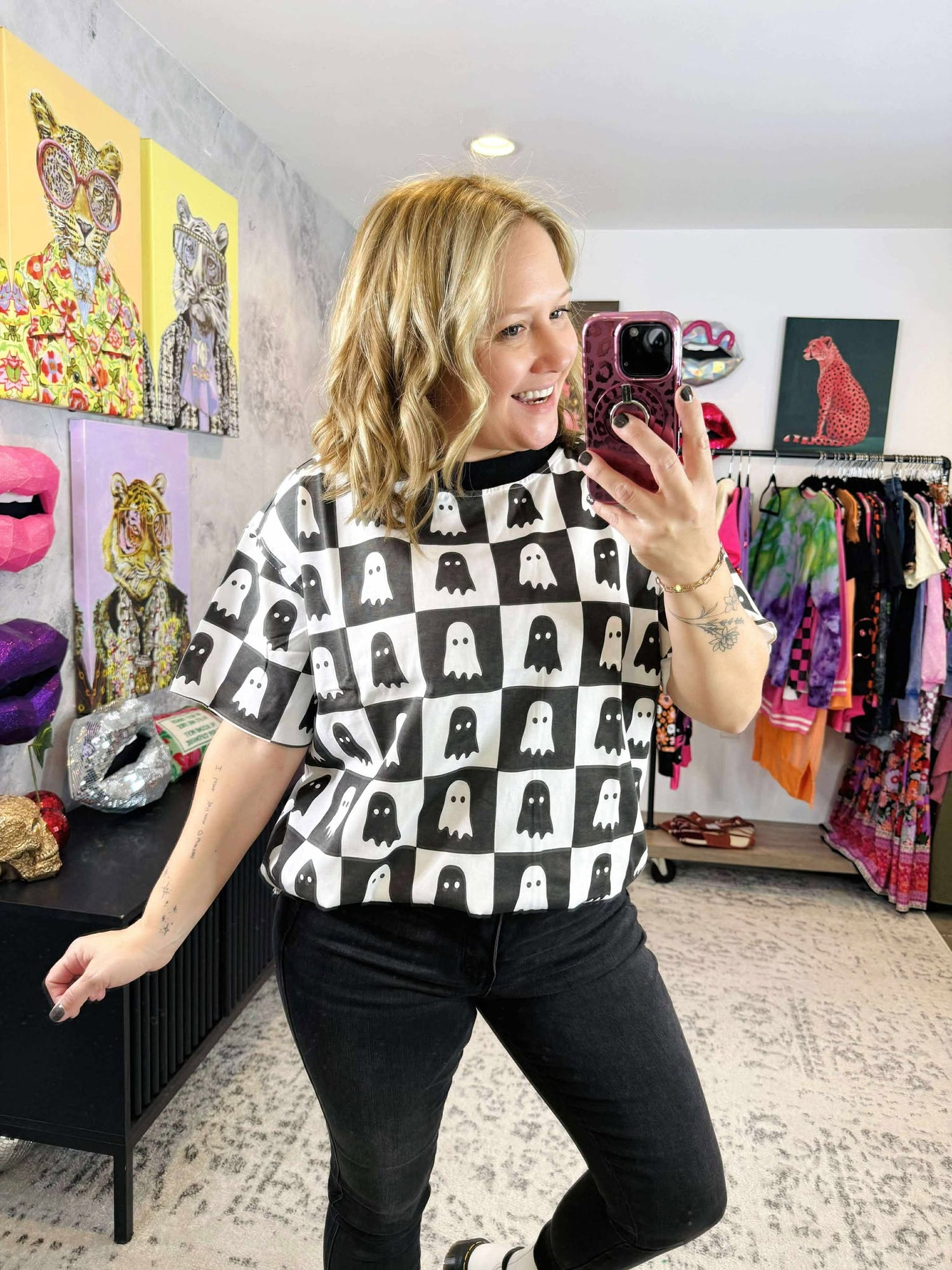 Ampersand - Boyfriend Tee - Creepin' It Real {XS-2X}