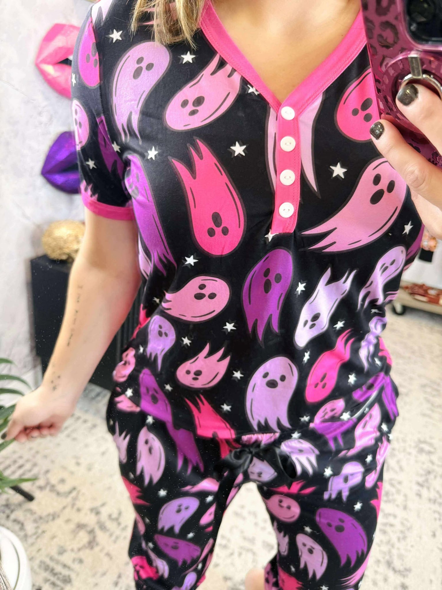 Pajama Set - Ghosts {S-3X}