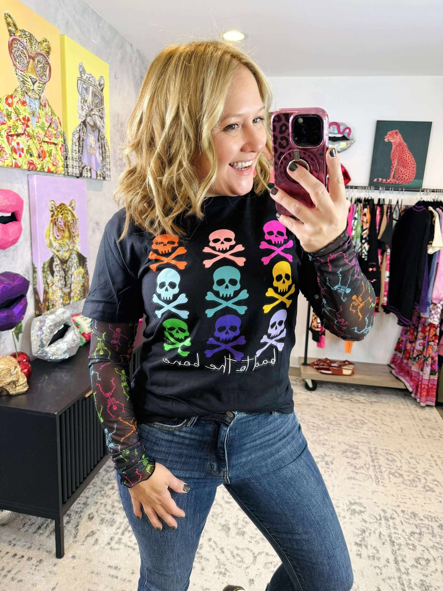 Bad to the Bone Graphic Tee {S-3X}