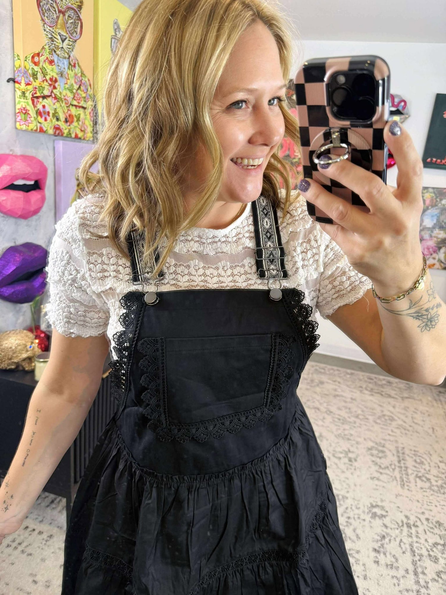 Raven Romance Overall Maxi Dress {S-L}