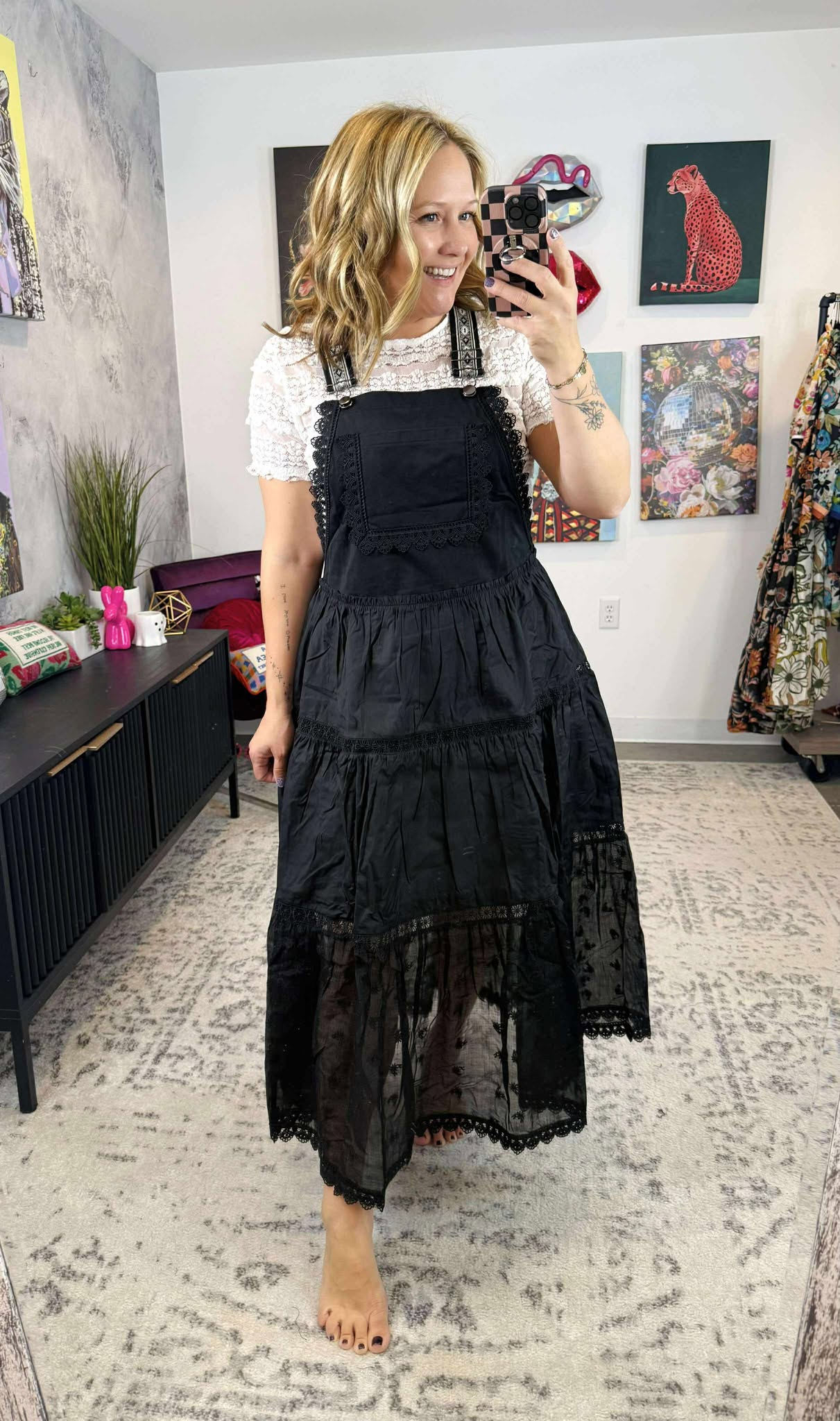 Raven Romance Overall Maxi Dress {S-L}