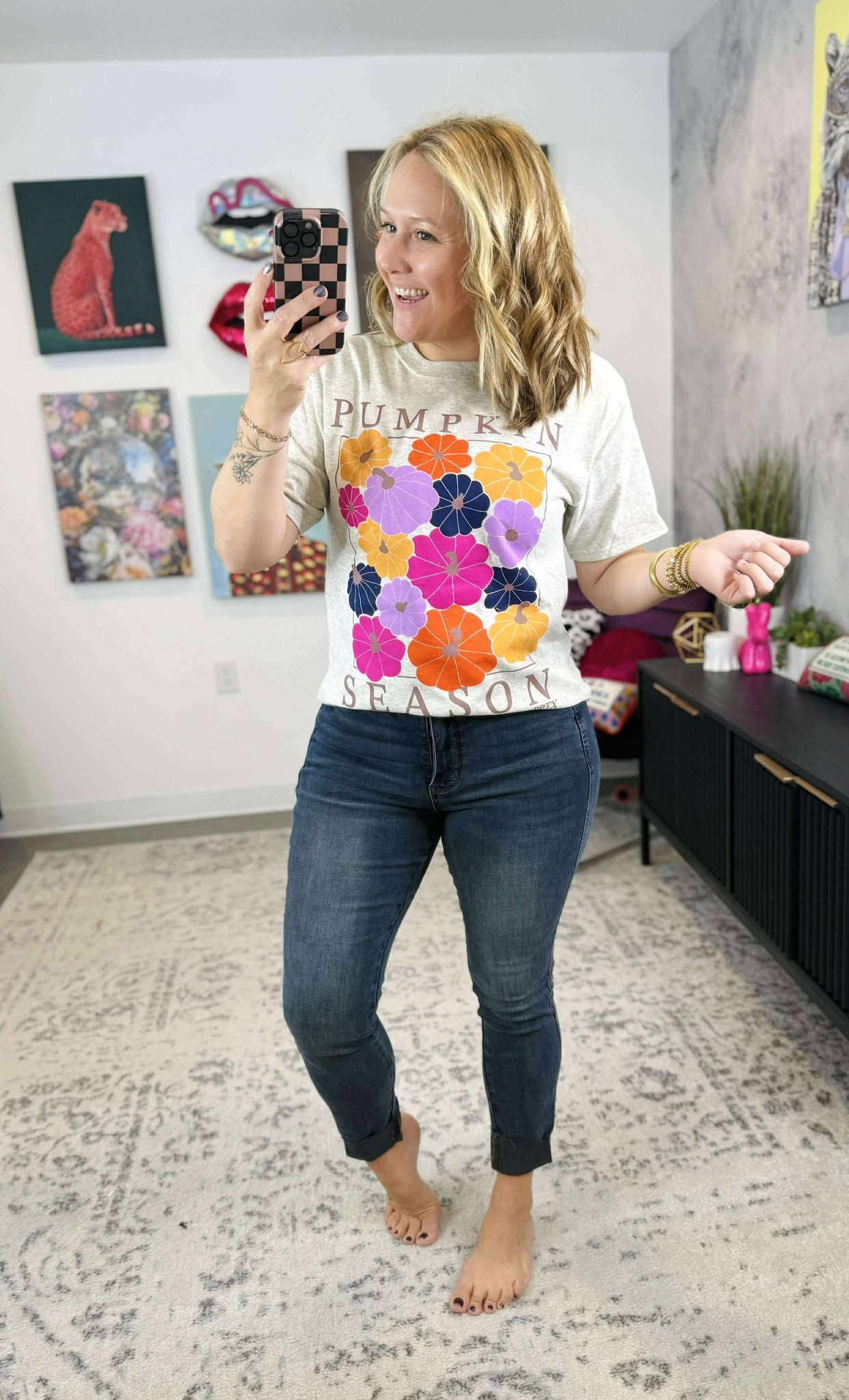 Pumpkin Season Graphic Tee {S-3X}