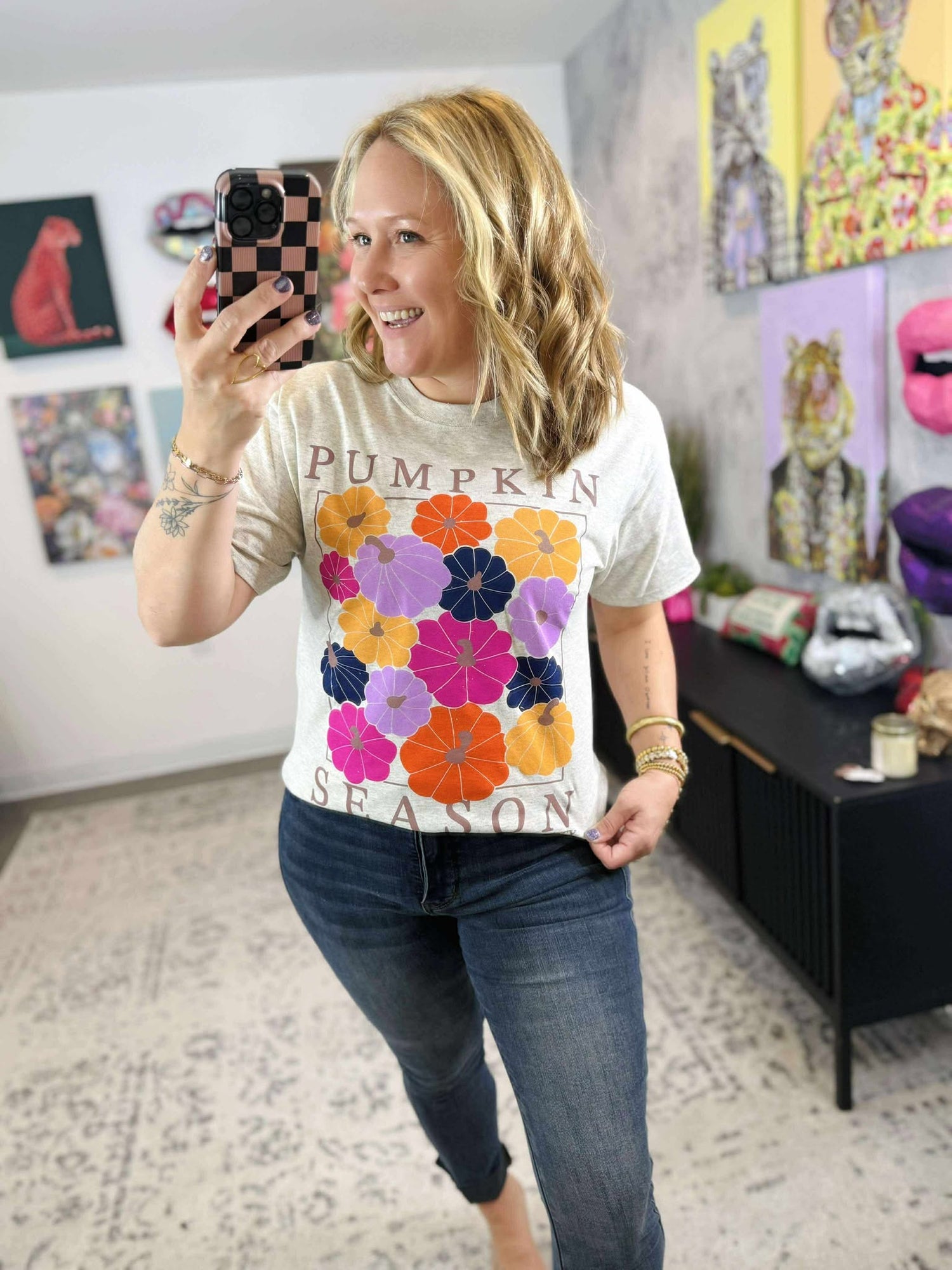 Pumpkin Season Graphic Tee {S-3X}