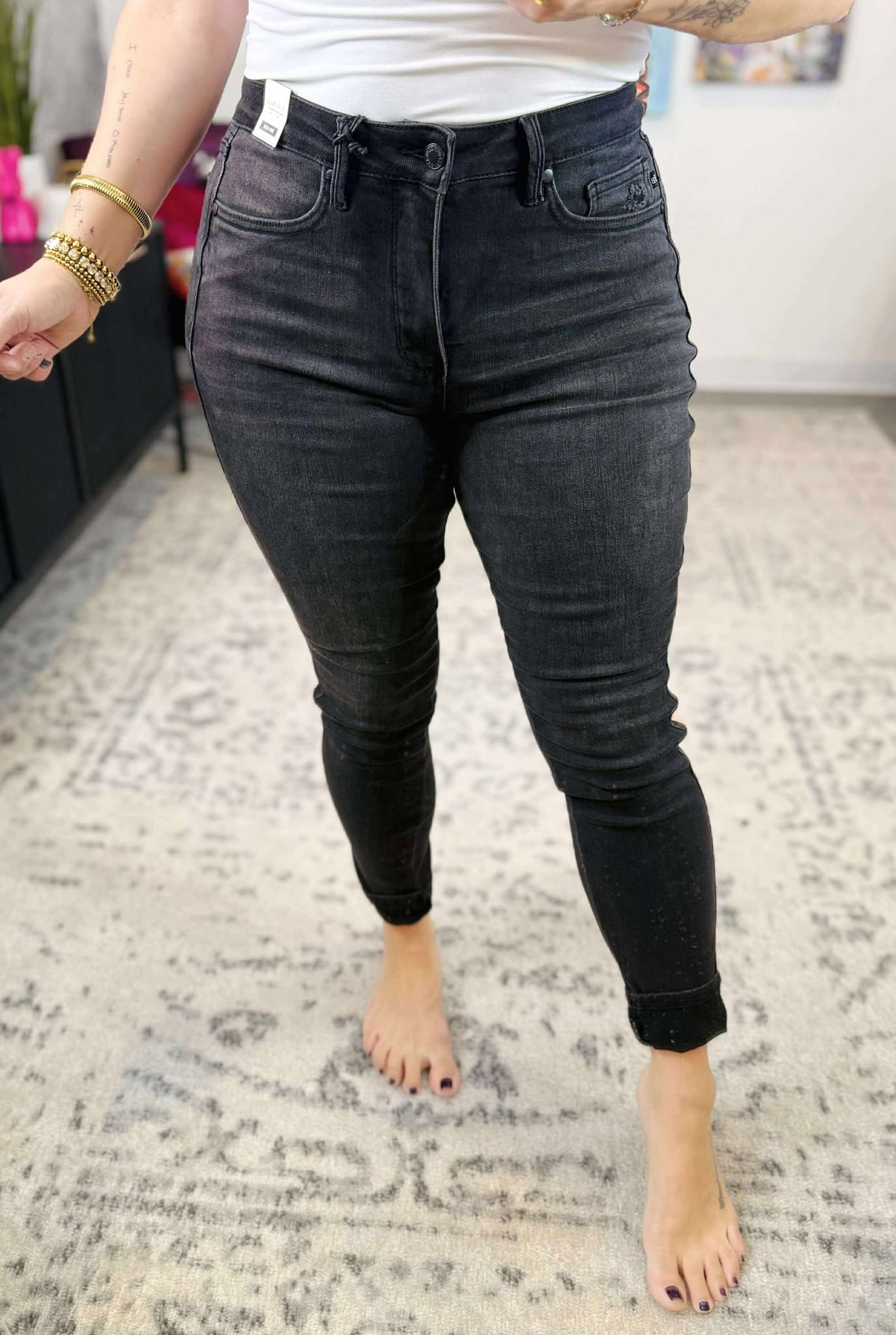 Judy Blue Nightfall Skinny Jeans {1-22W}