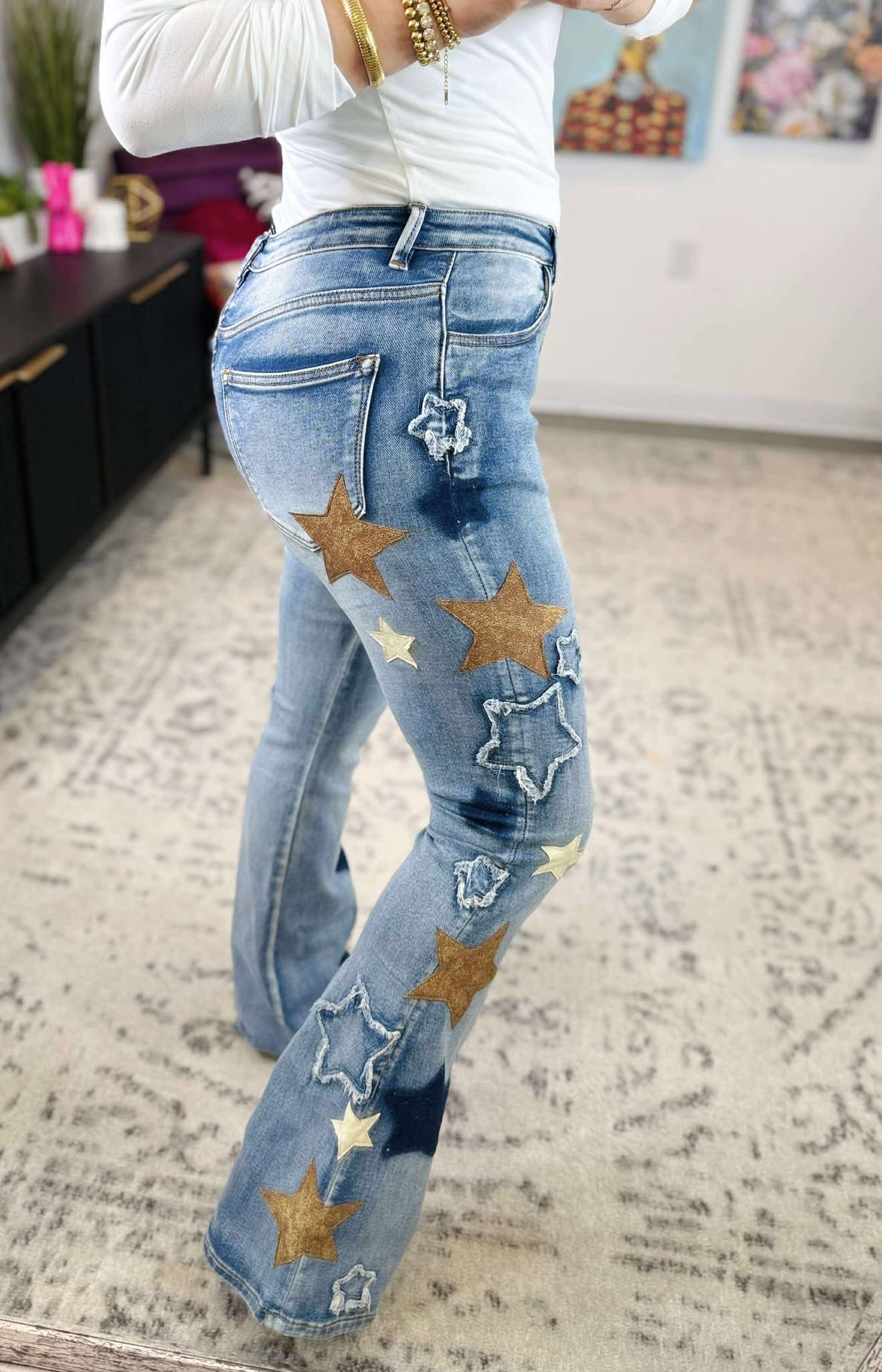 Cosmic Patch Denim {S-XL}
