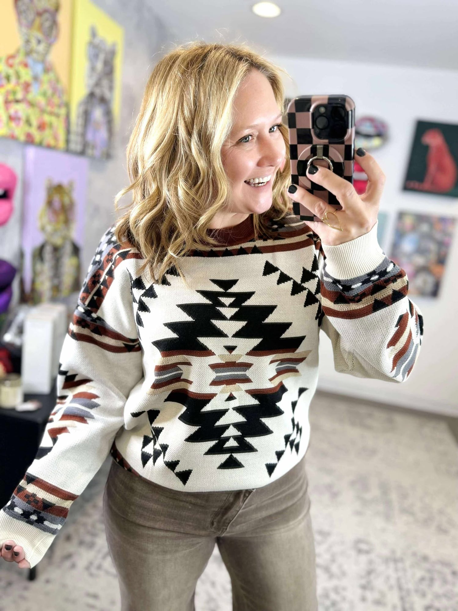 Lean On Me Knit Sweater {XS-3X}