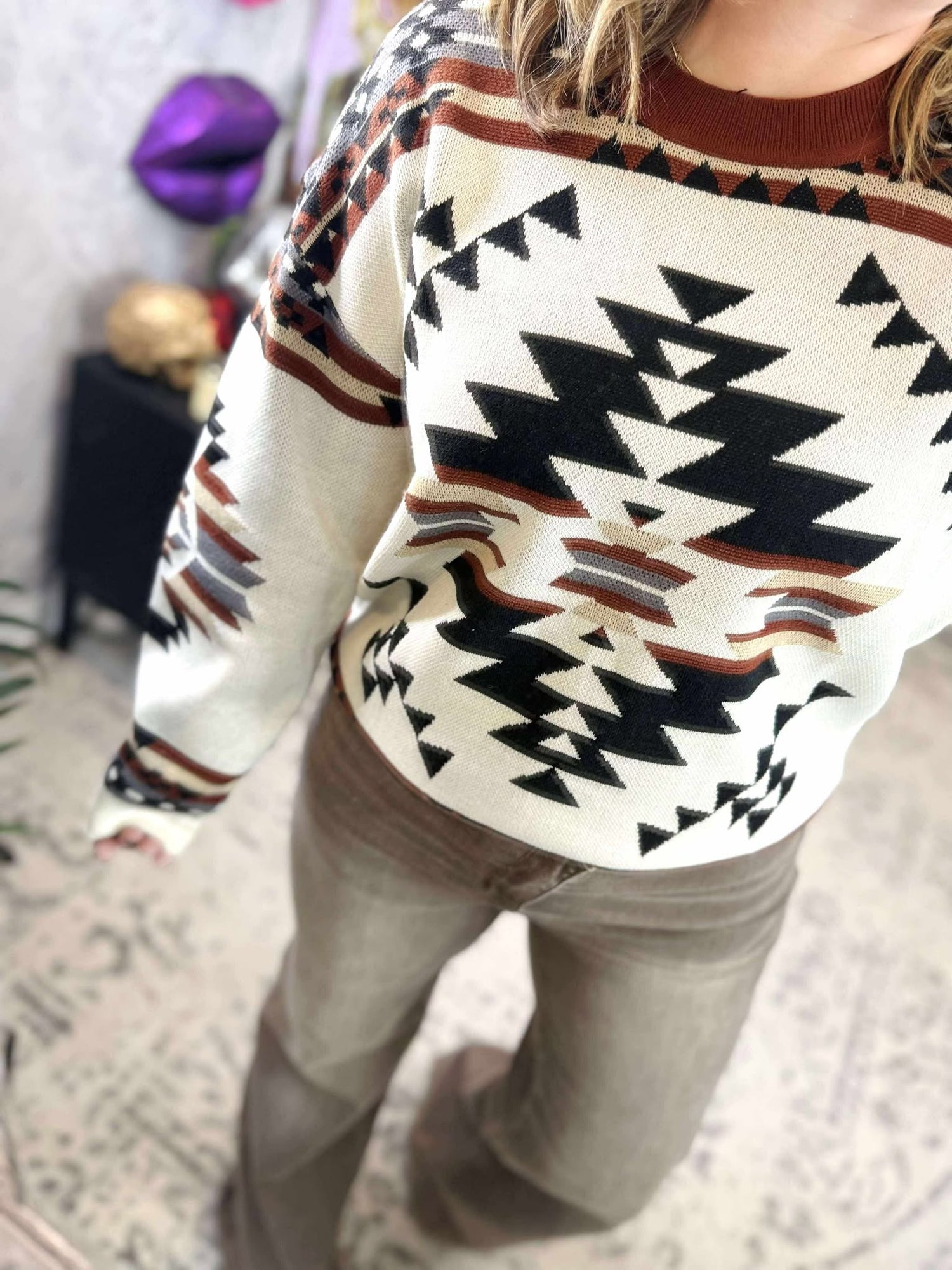 Lean On Me Knit Sweater {XS-3X}