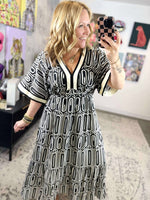 Dreamscape Maxi Dress in Black {S-2X} - KaraMarie