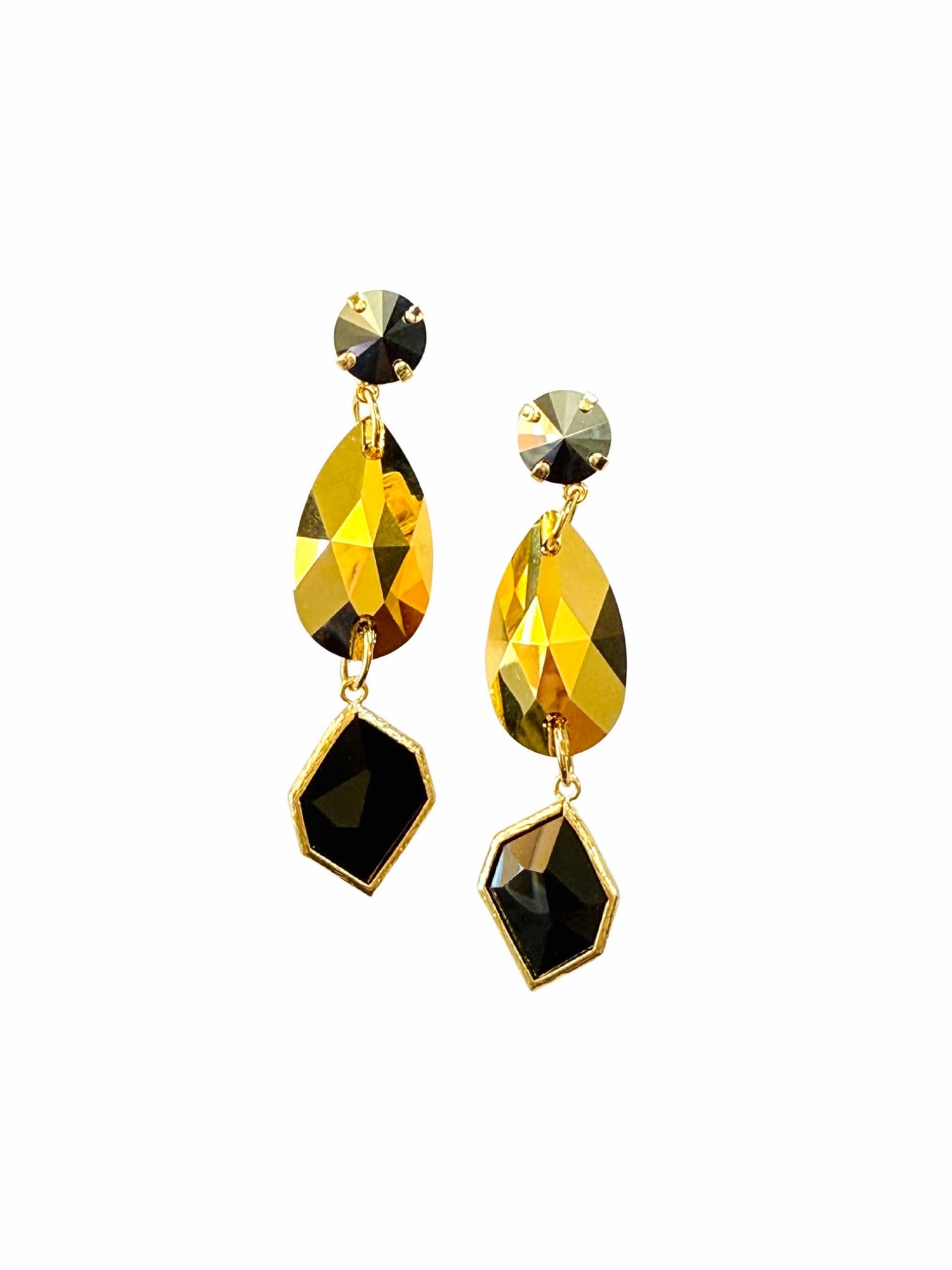 Black Ember Earrings