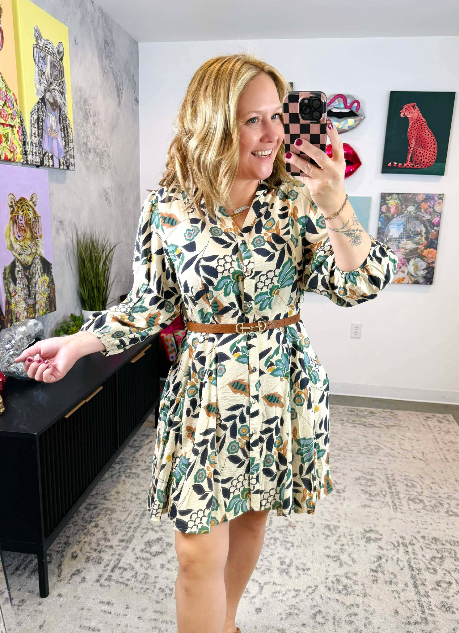 Petal Trail Dress {S-L}