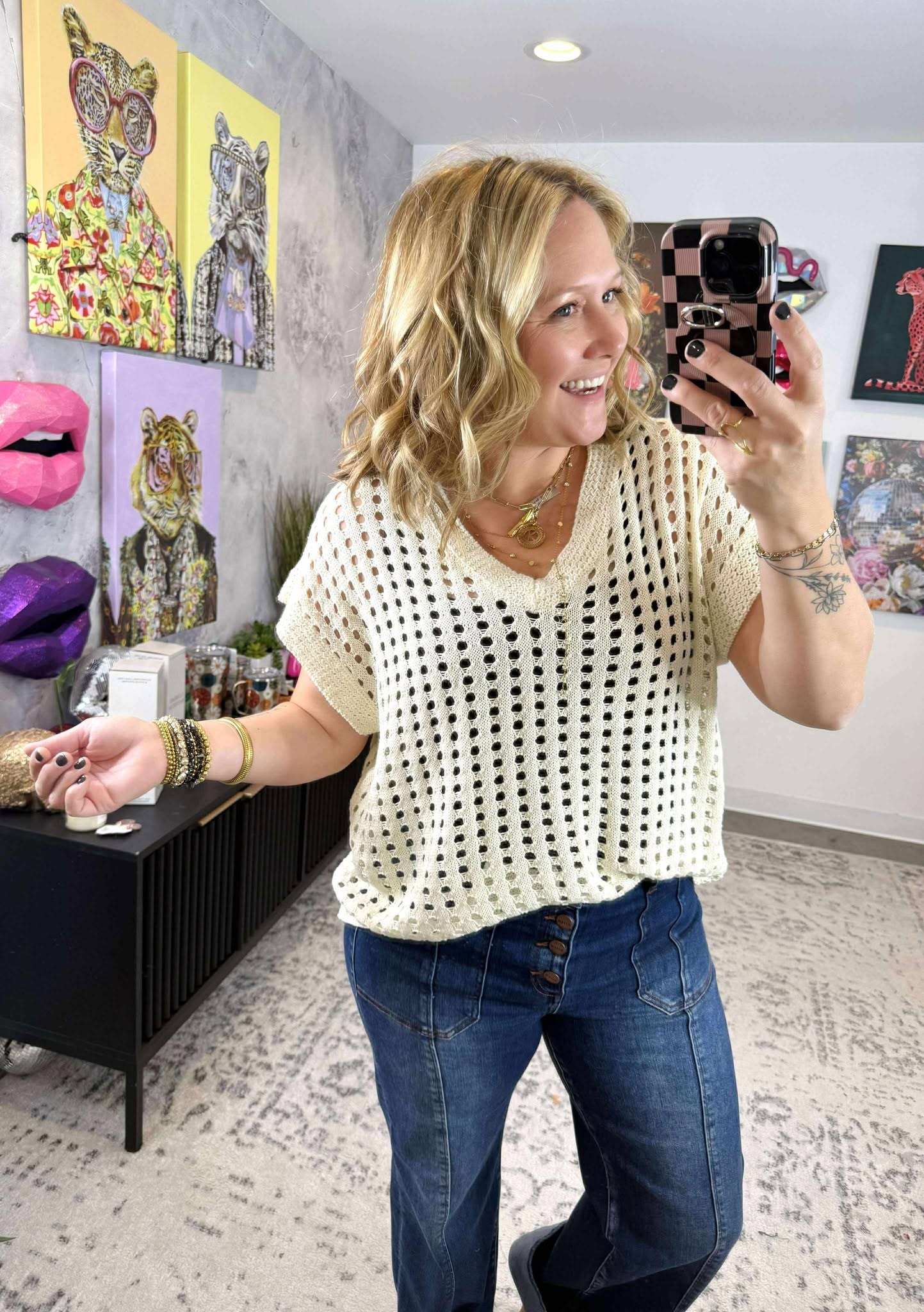 Open Air Sweater Top {S-XL}