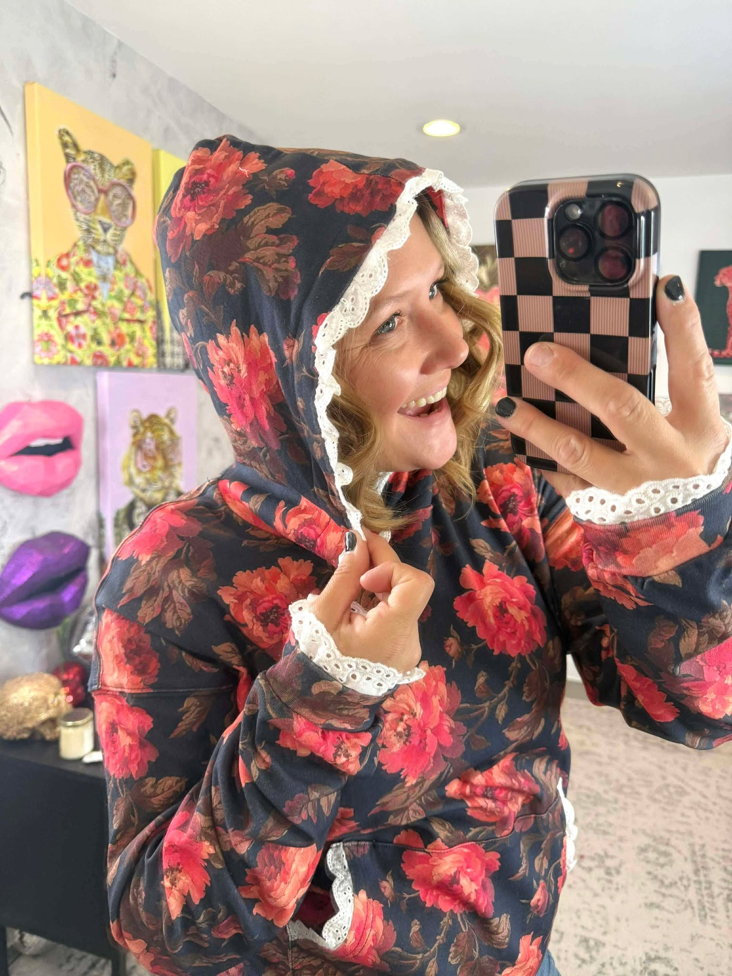 Ampersand University Hoodie - Kiss Goodnight {S-3X}