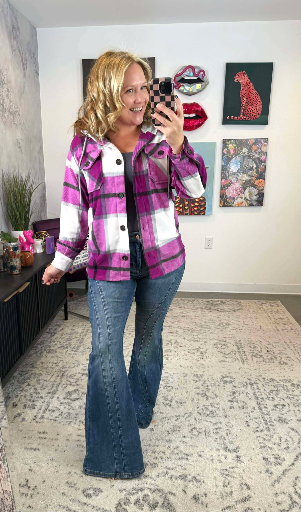 Check It Out Hoodie Shacket {S-L}