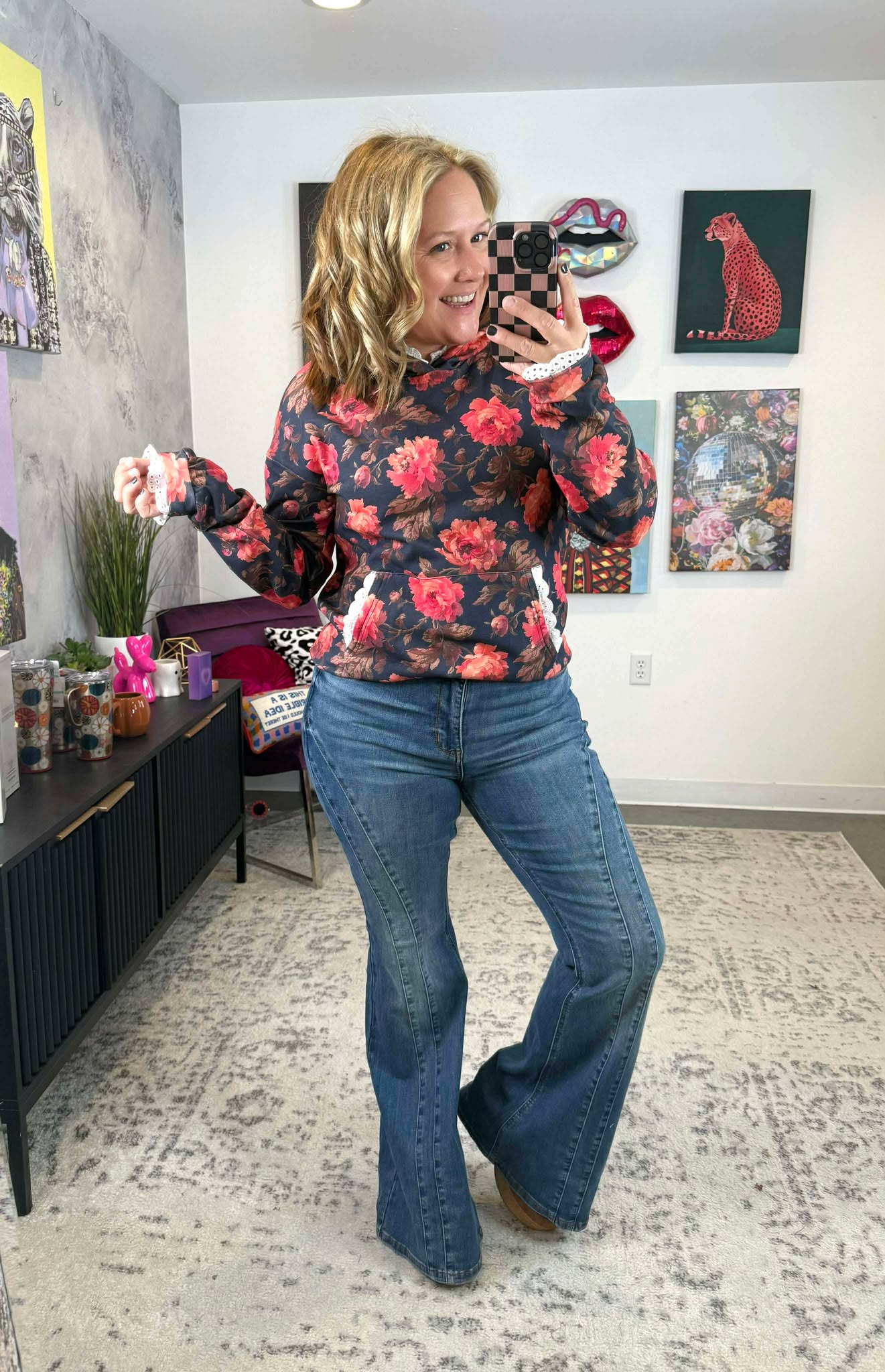 Ampersand University Hoodie - Kiss Goodnight {S-3X}