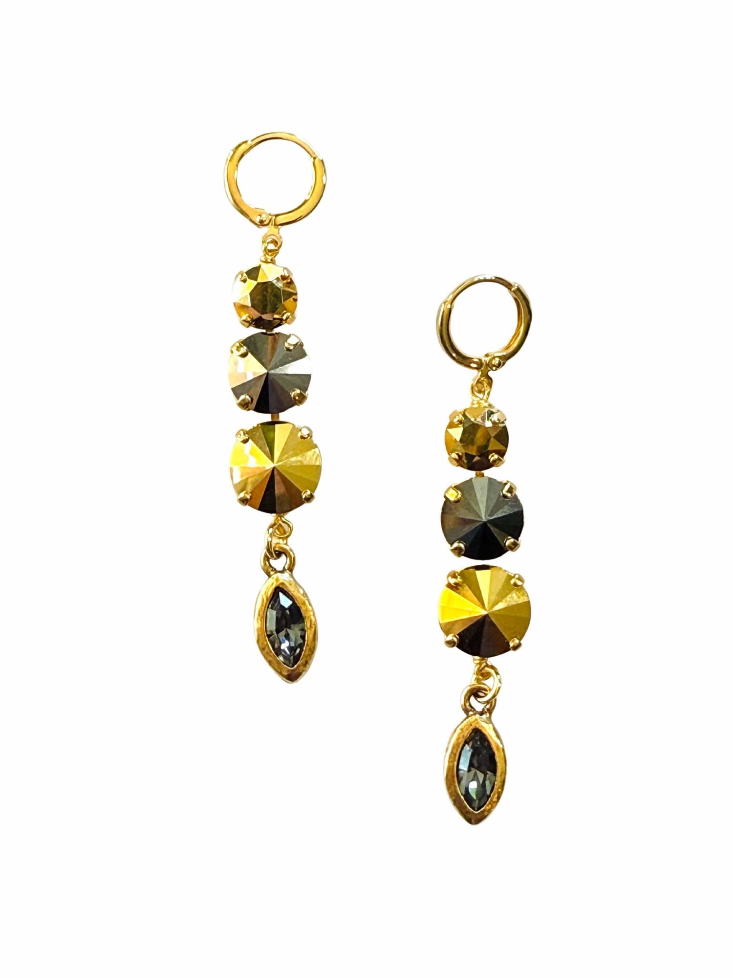 Midnight Gold Earrings