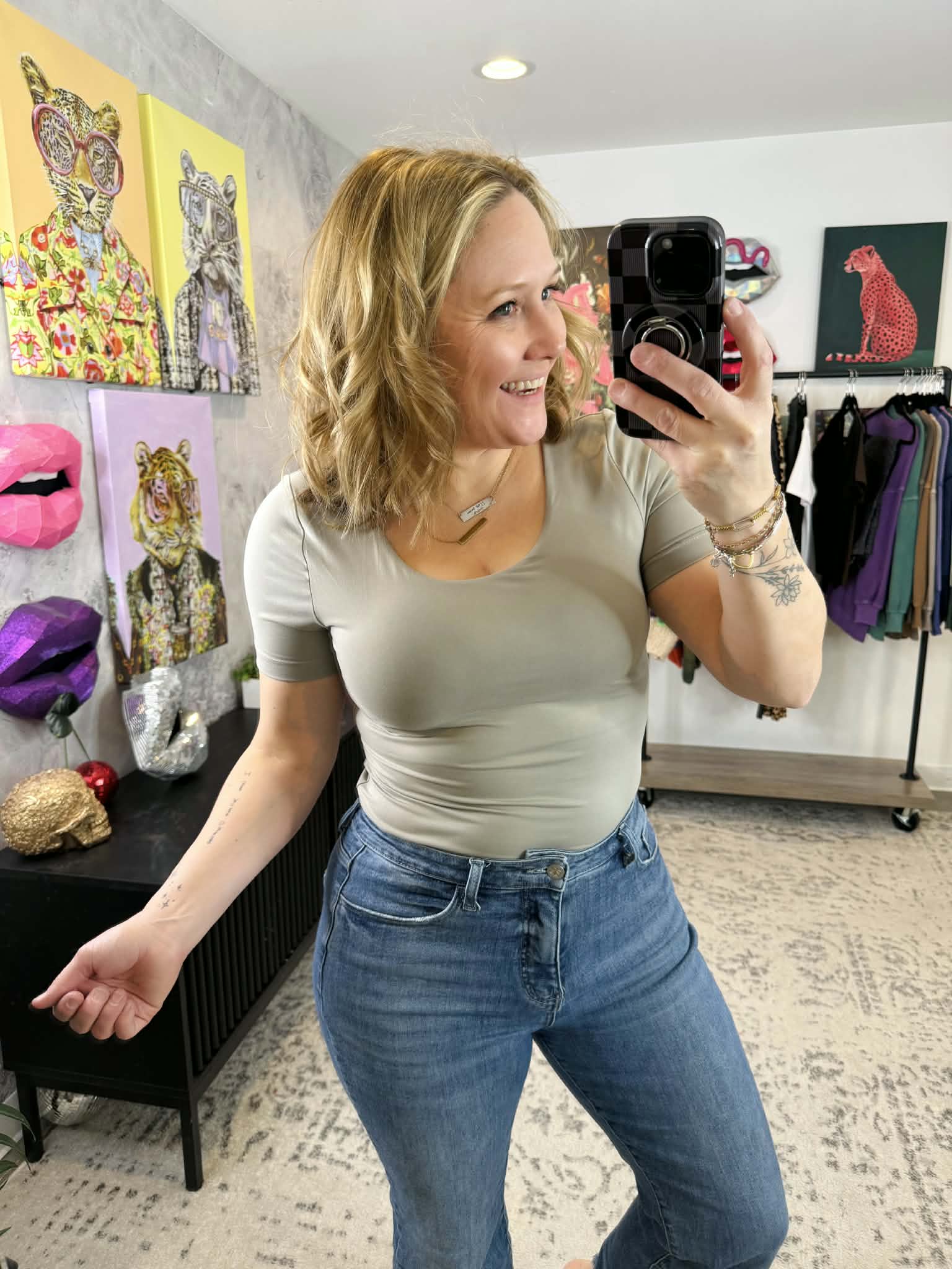 Pure Ease Round Neck Top - Multiple Colors! {S-3X} - KaraMarie