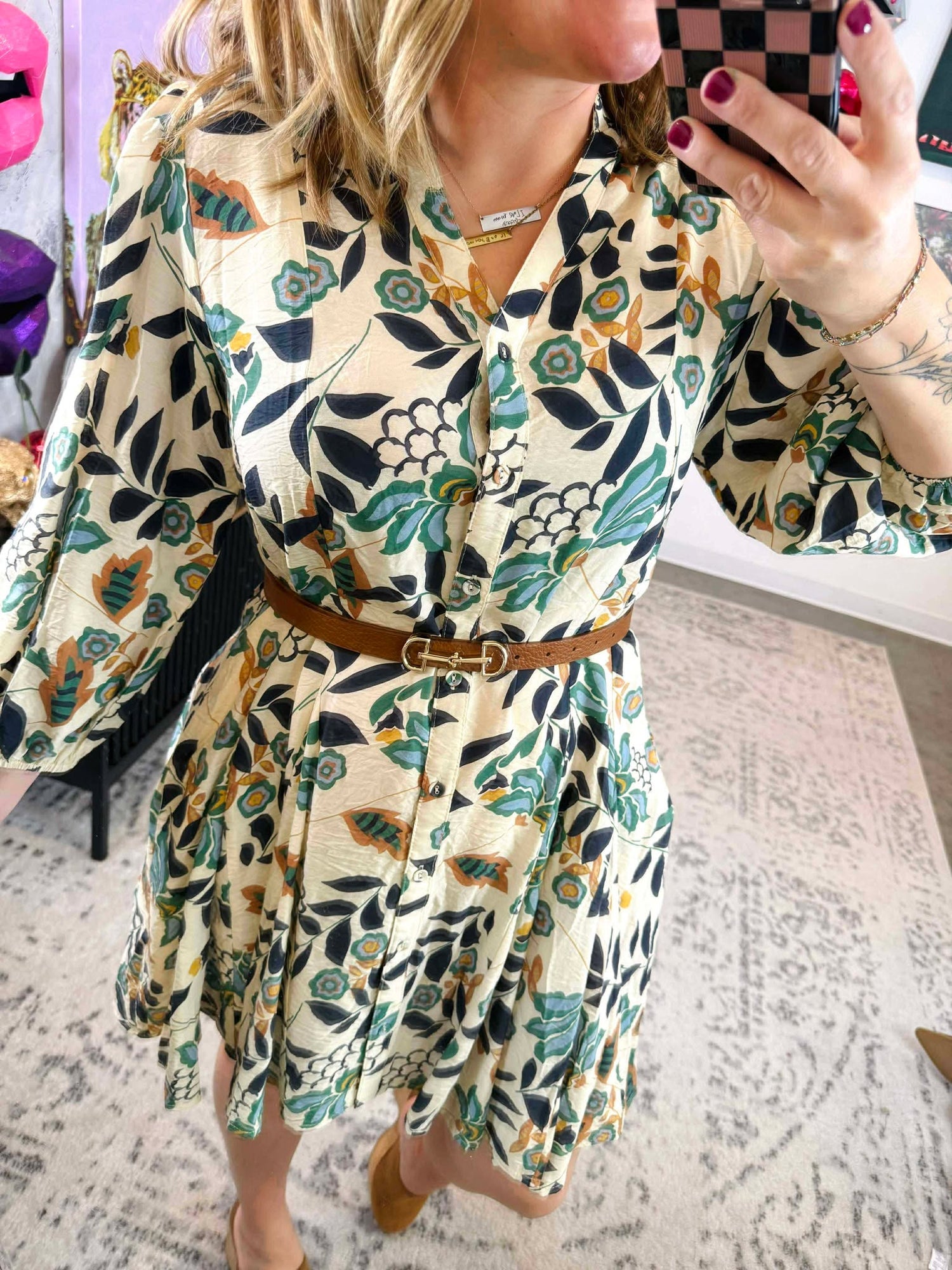 Petal Trail Dress {S-L}