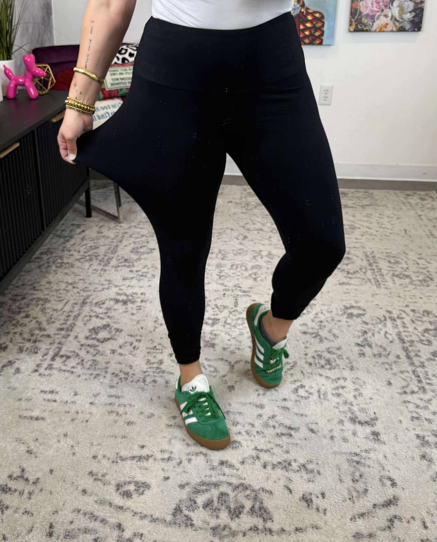 Classic Comfort Essential Leggings in Black {S-3X}