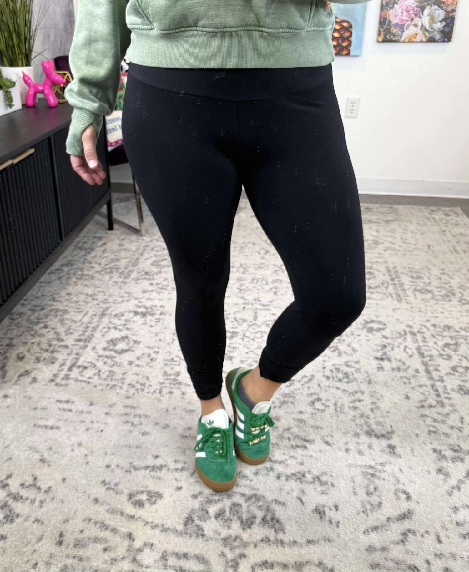 Classic Comfort Essential Leggings in Black {S-3X}