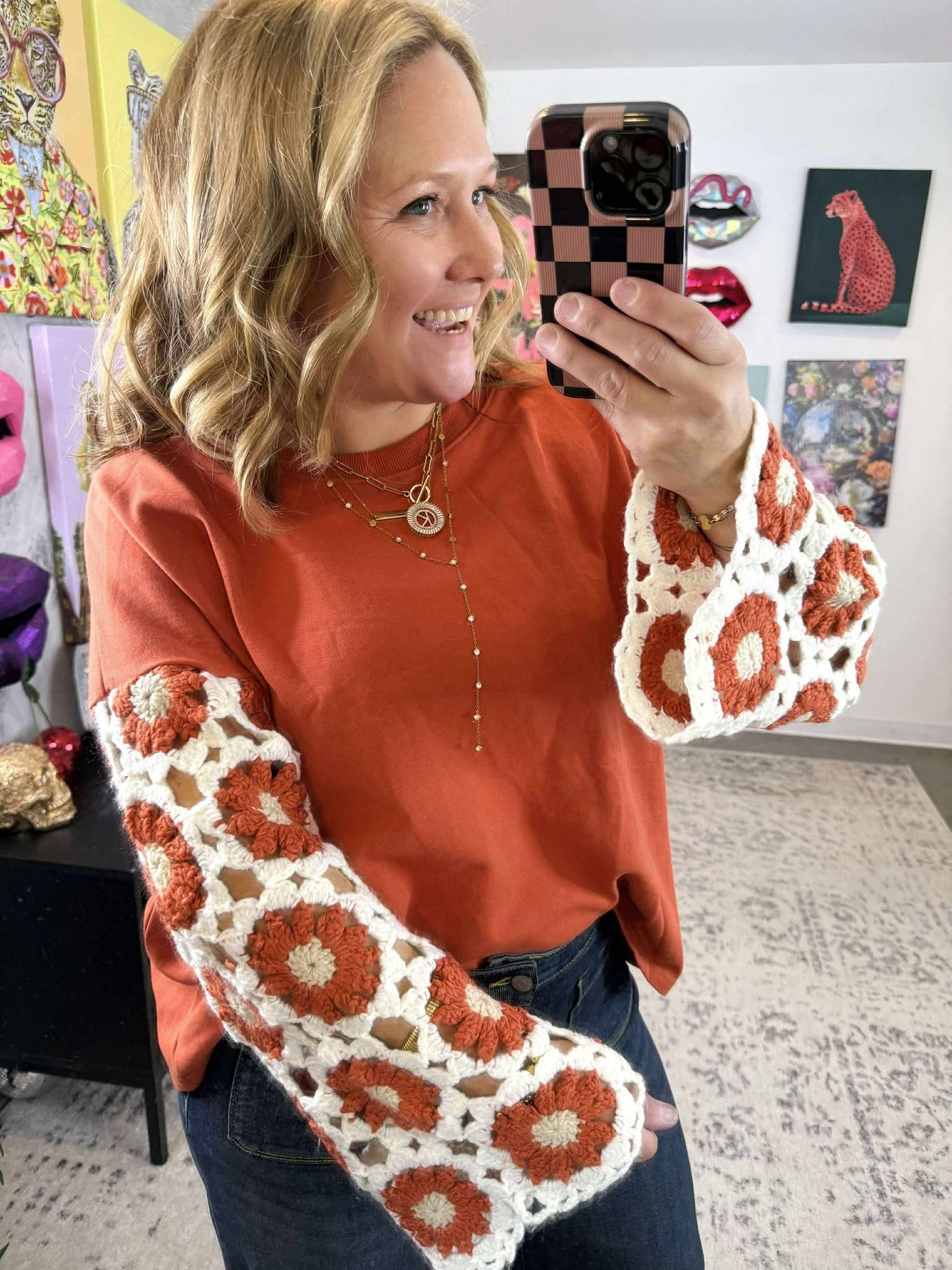 Blossom Loom Top {S-XL}