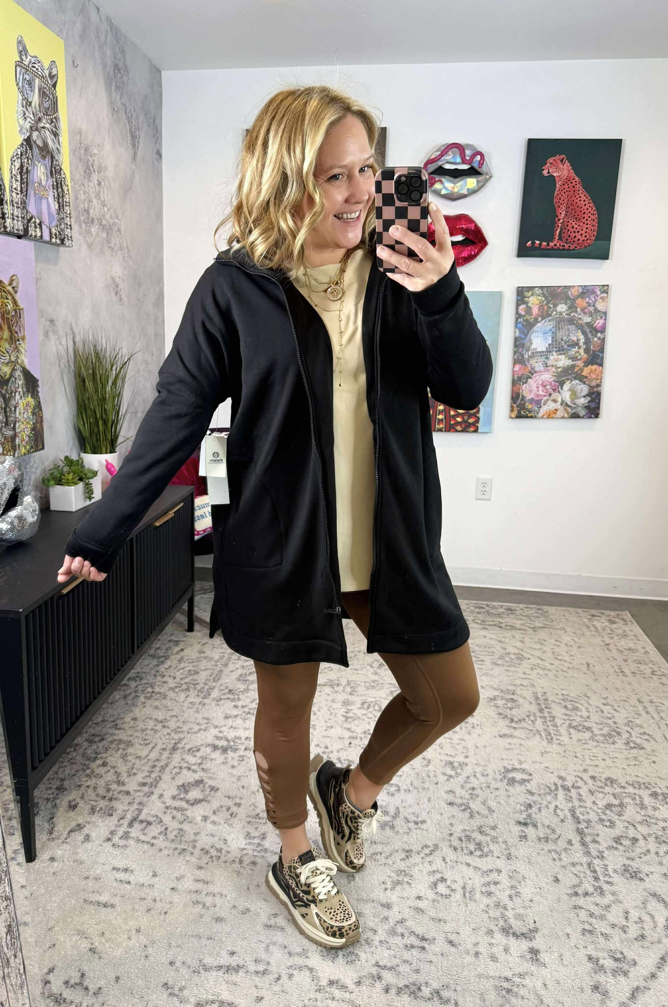 Onyx Zip Jacket {S-L}