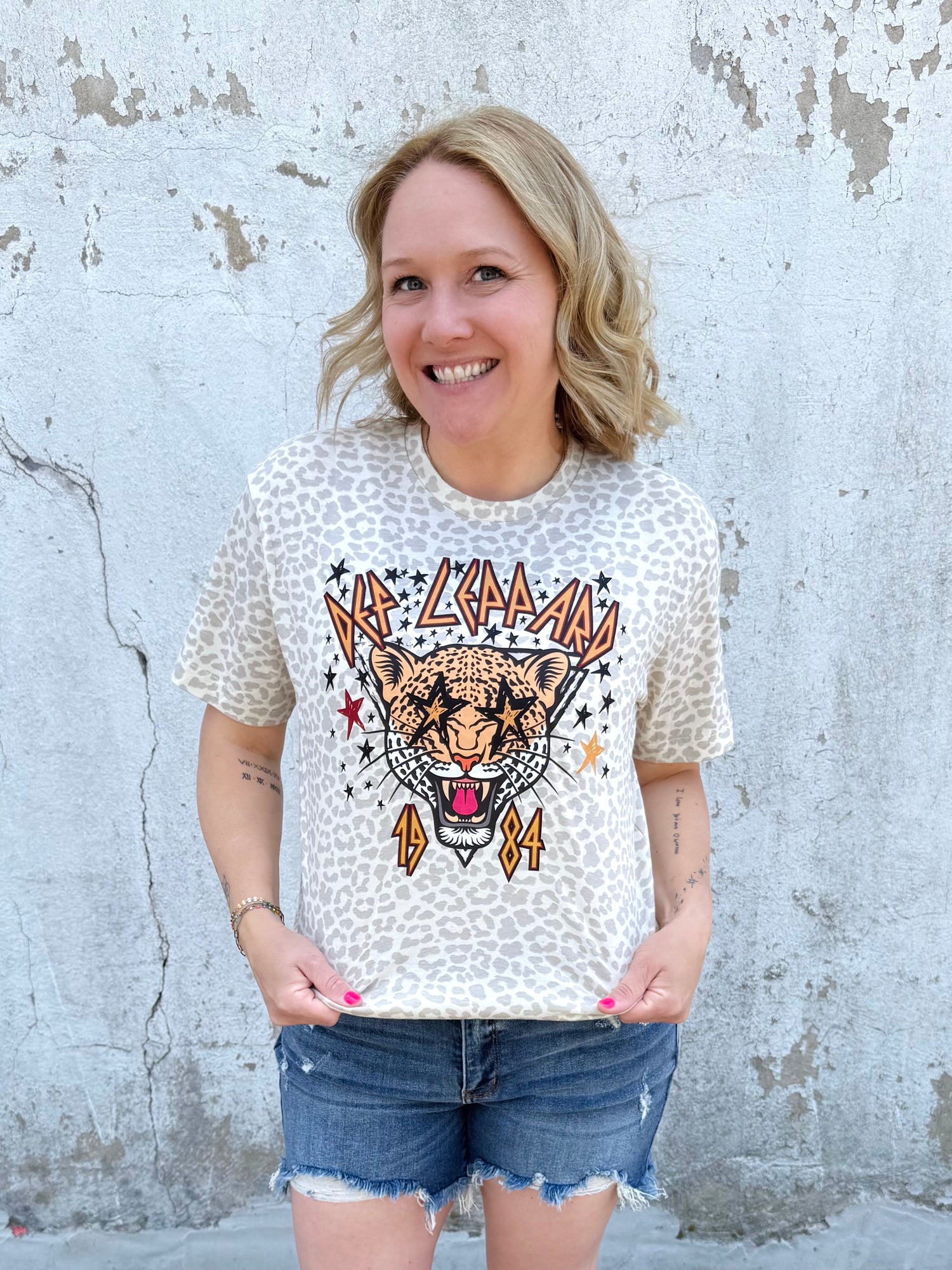 Def Leppard 1984 Graphic Tee {Custom Order!}
