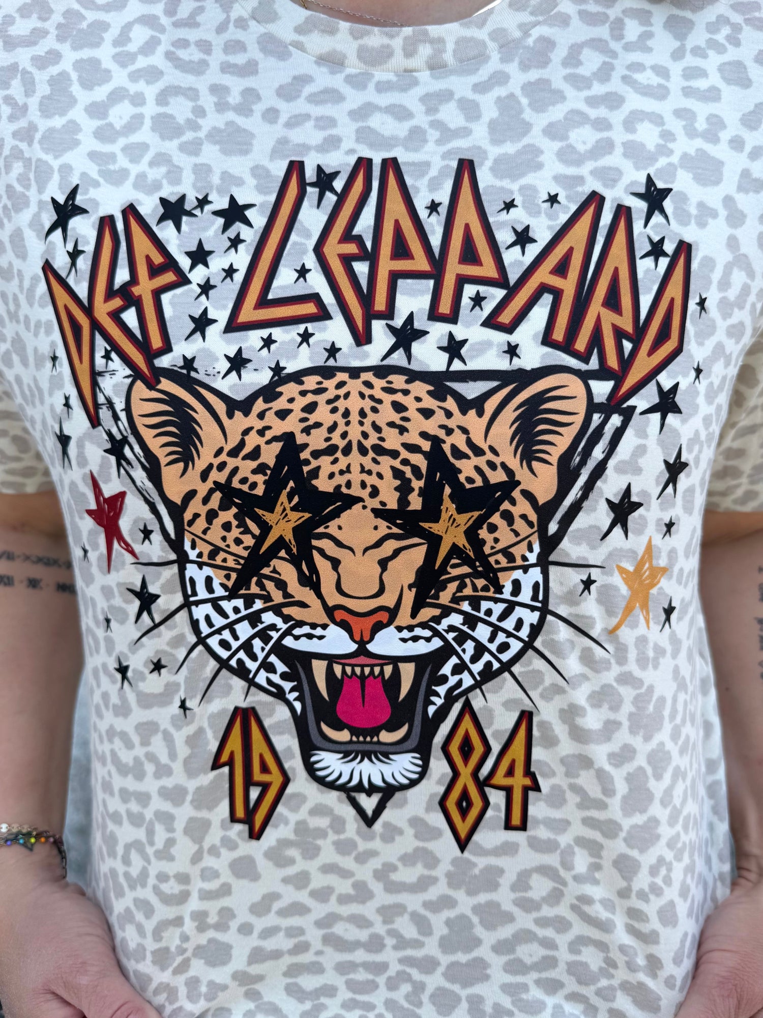Def Leppard 1984 Graphic Tee {Custom Order!}