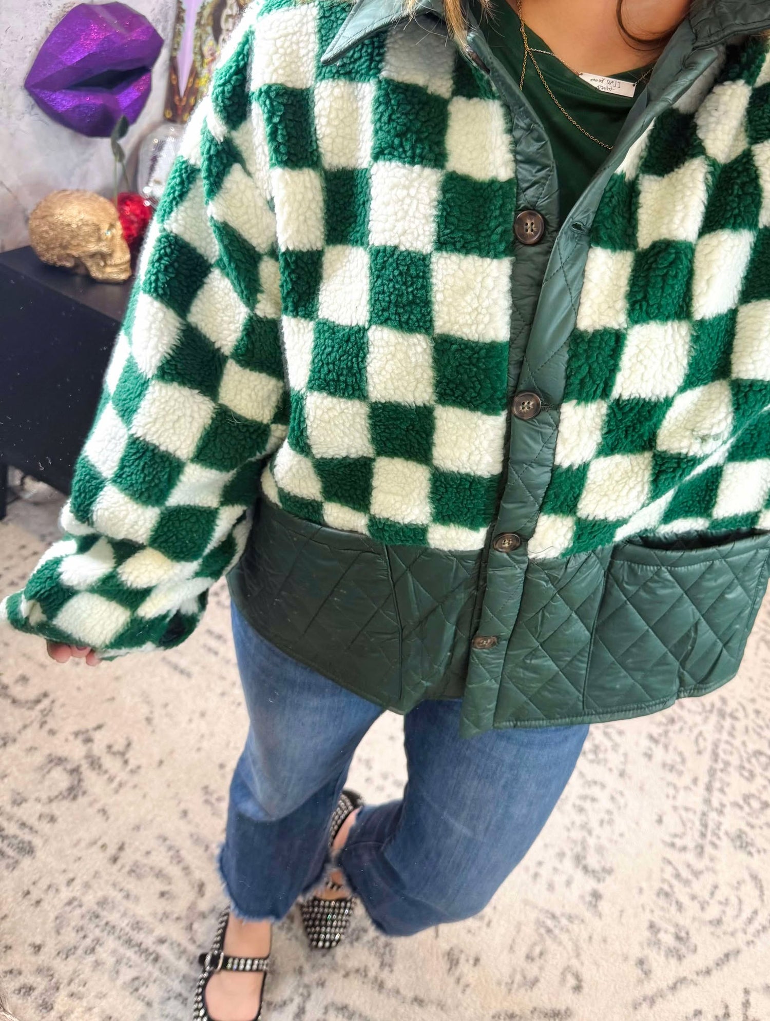 Grid Lock Jacket {XL-2X}