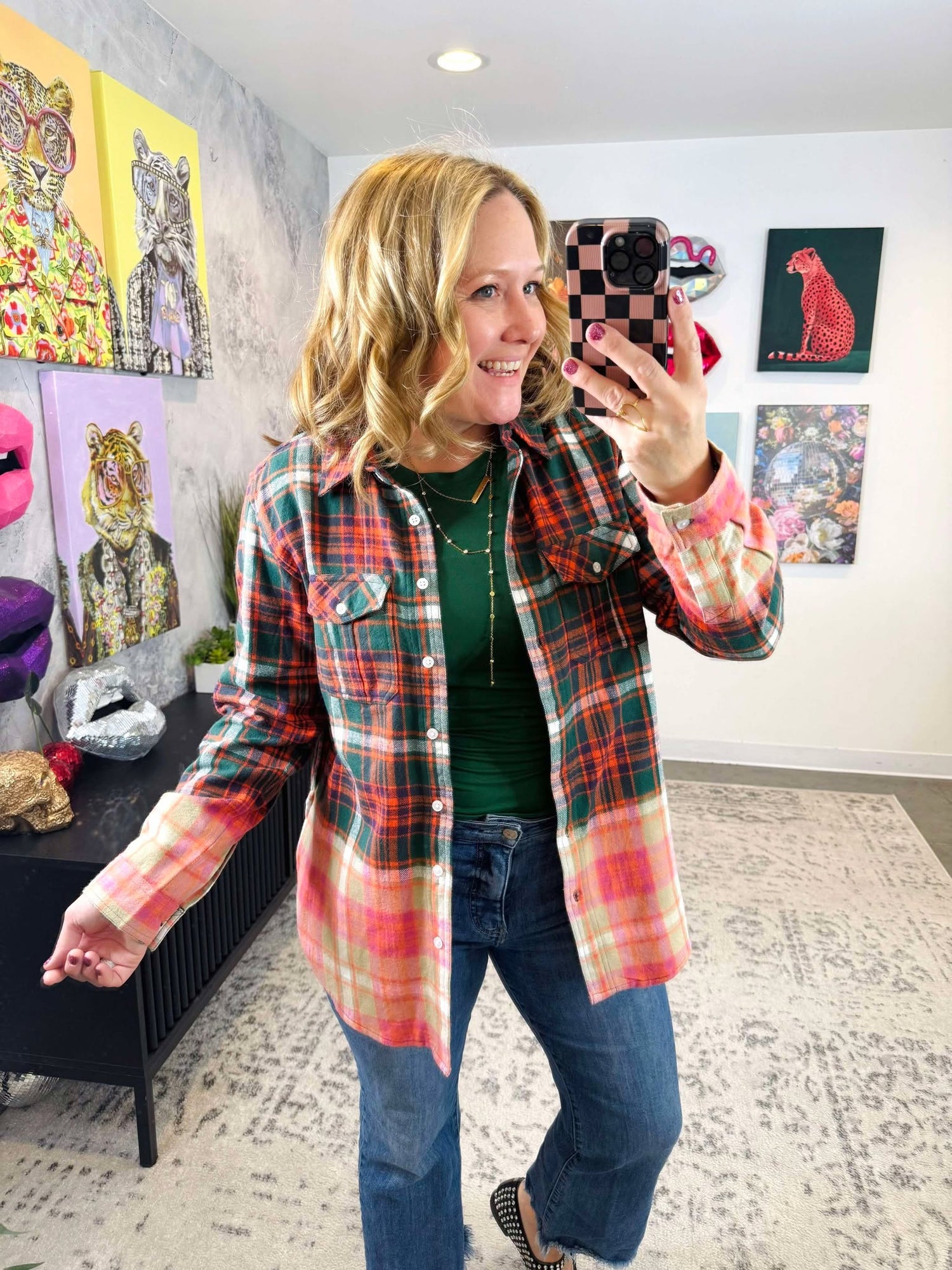 Jingle All The Way Flannel {S-XL}