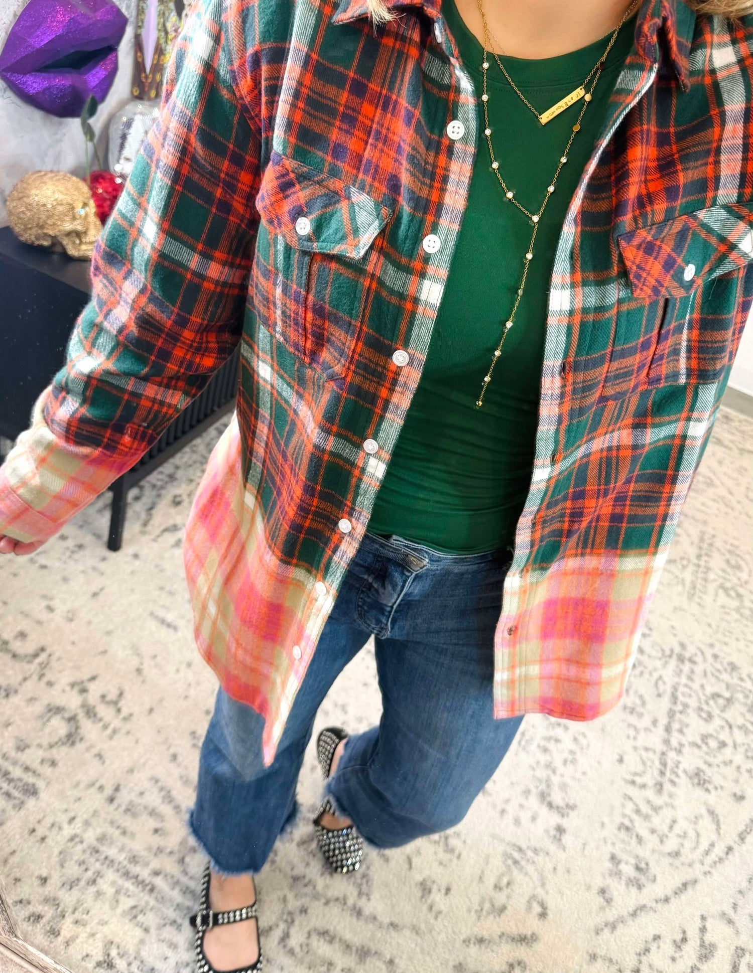 Jingle All The Way Flannel {S-XL}