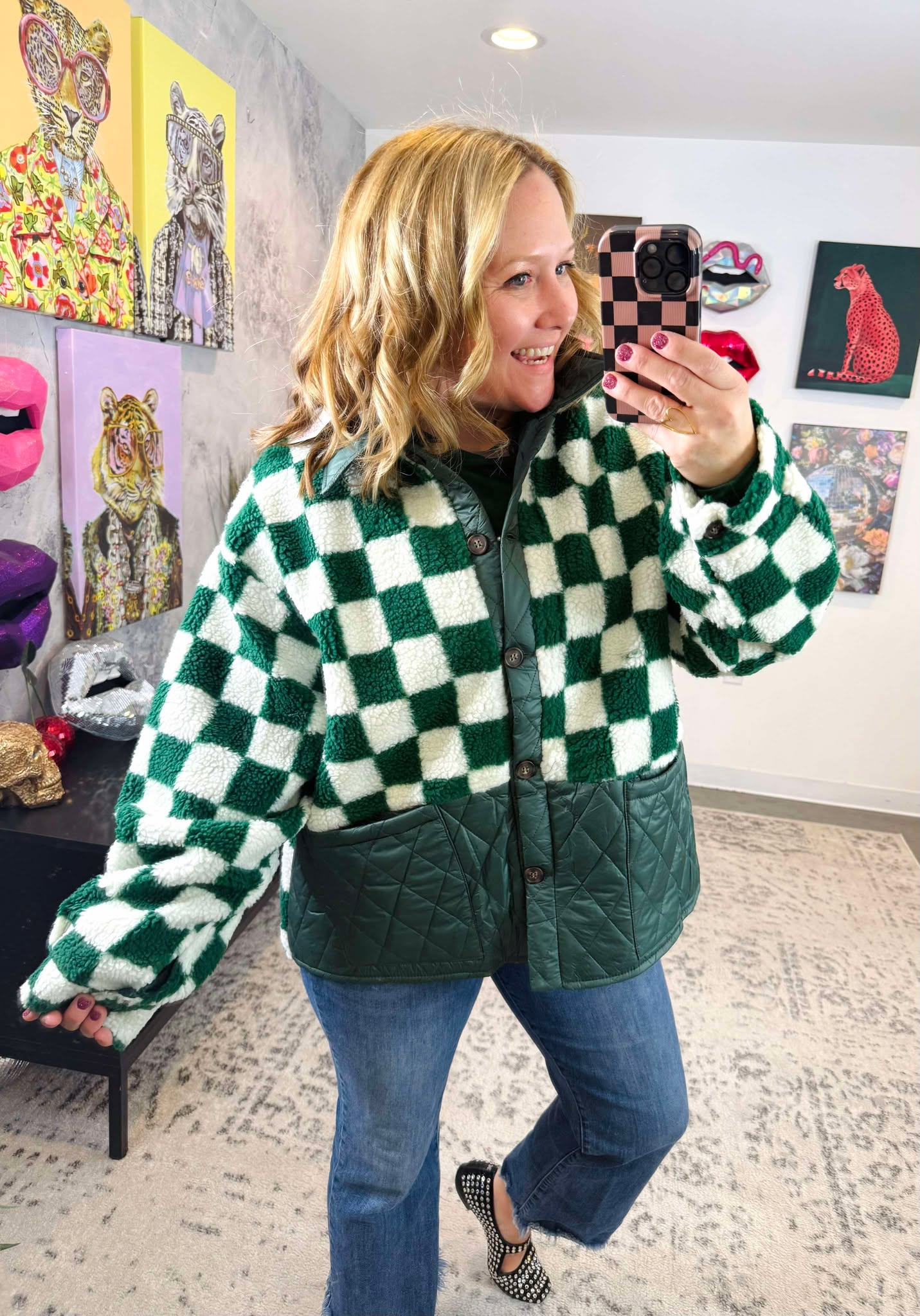 Grid Lock Jacket {XL-2X}