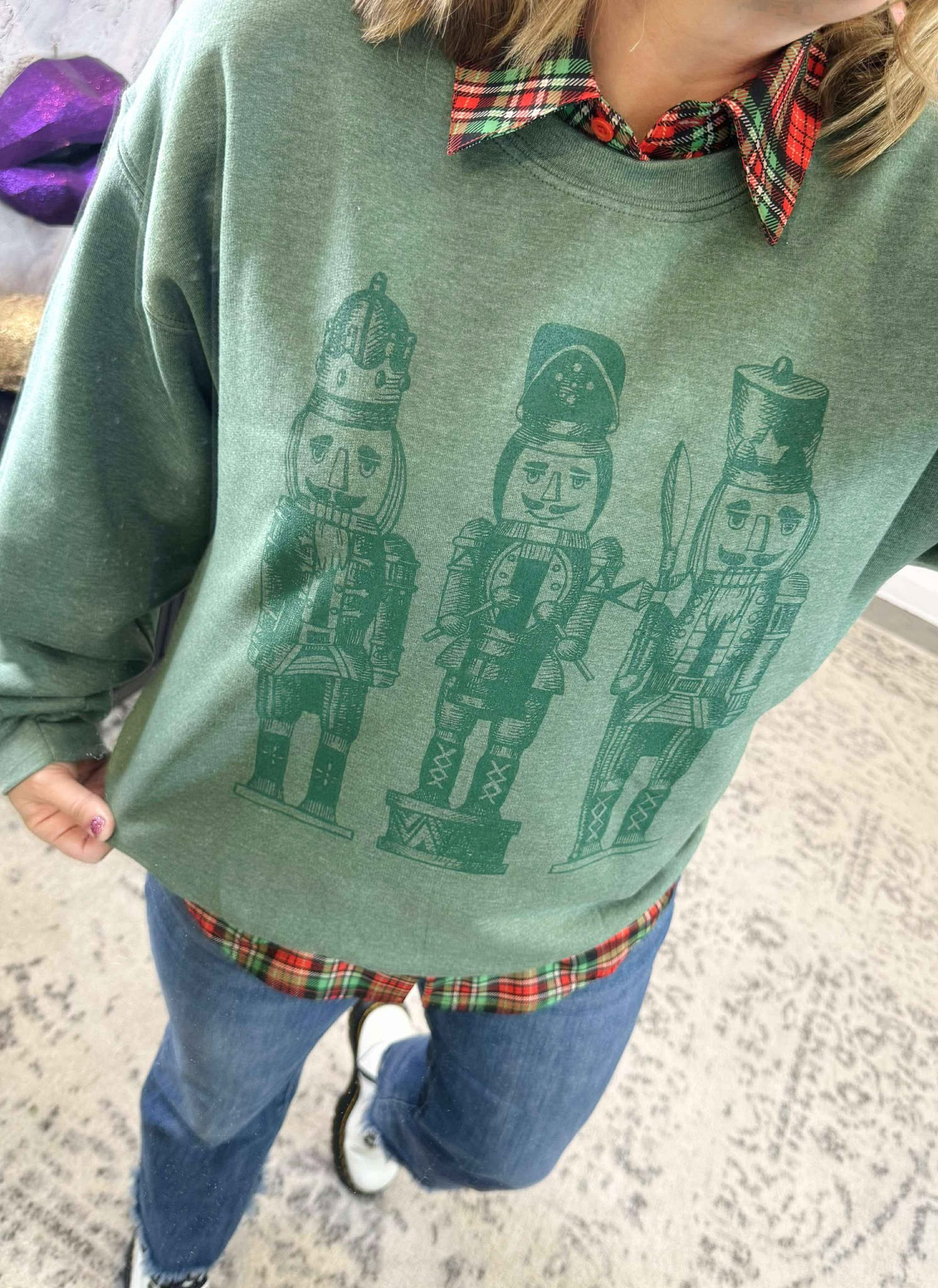 Nutcracker Trio Sweatshirt {S-3X}