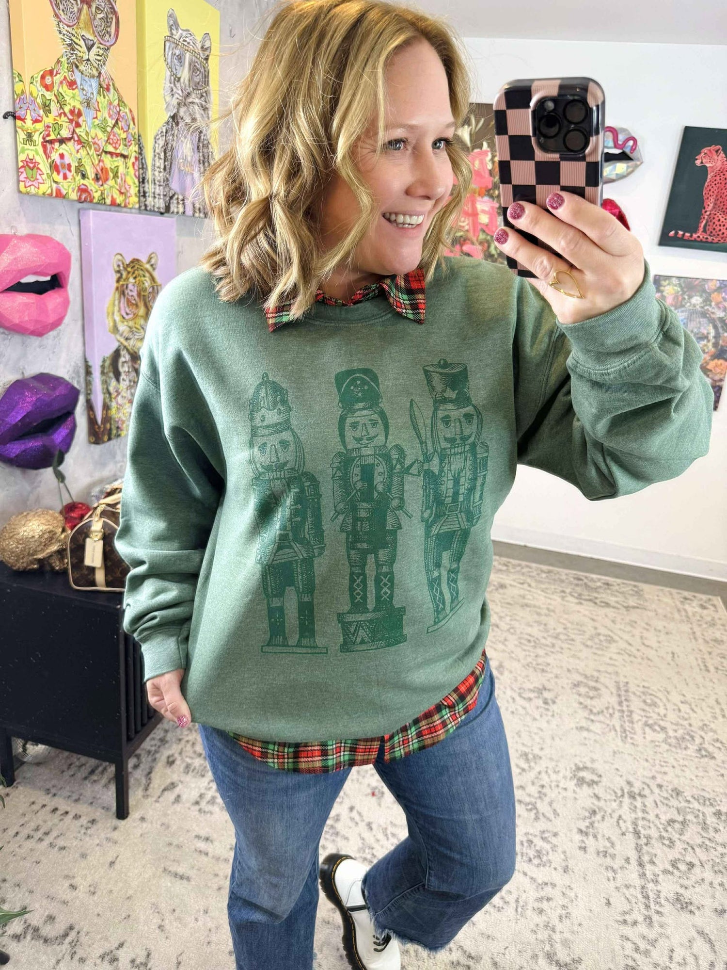 Nutcracker Trio Sweatshirt {S-3X}