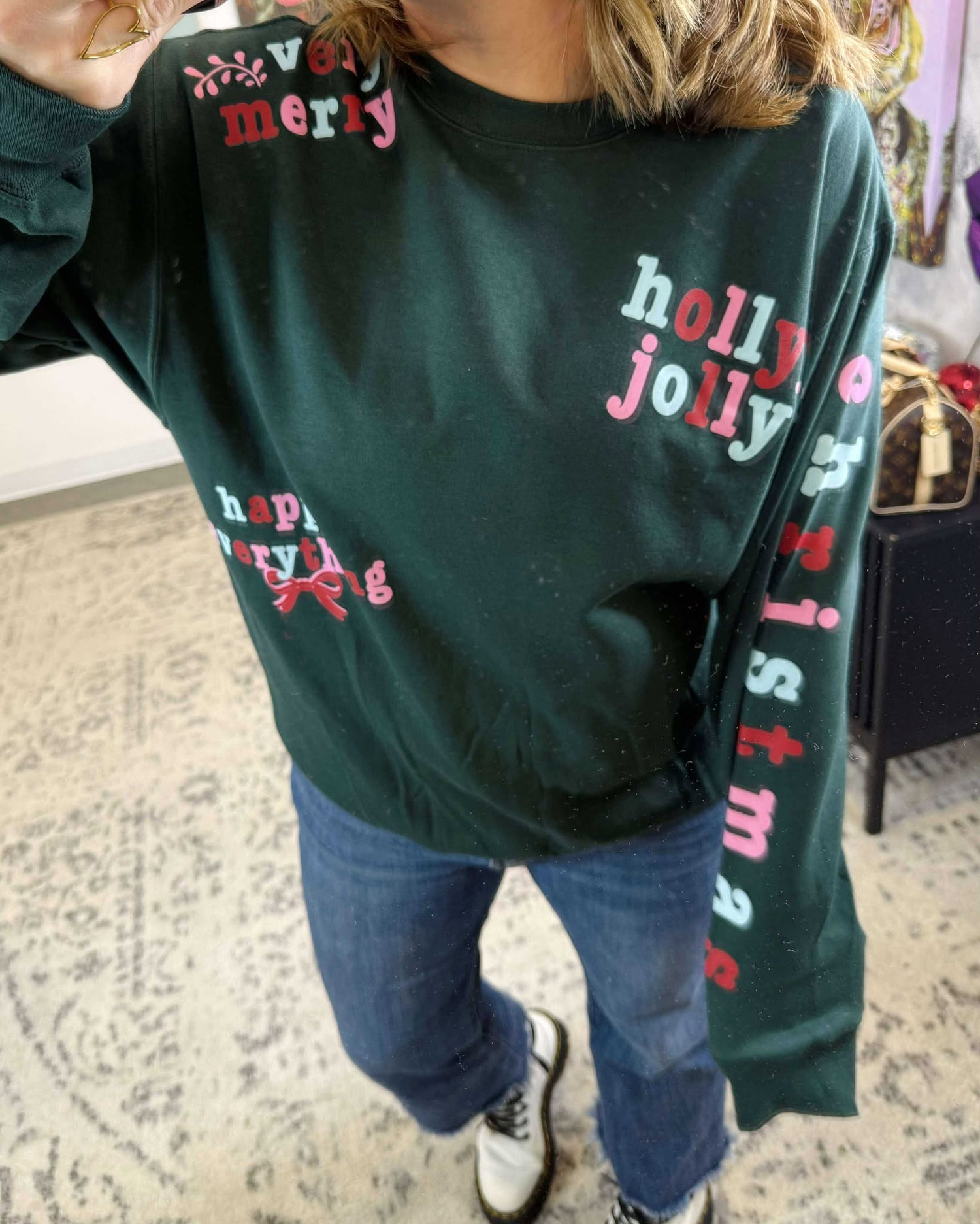 Holly Merry Everything Sweatshirt {S-3X}