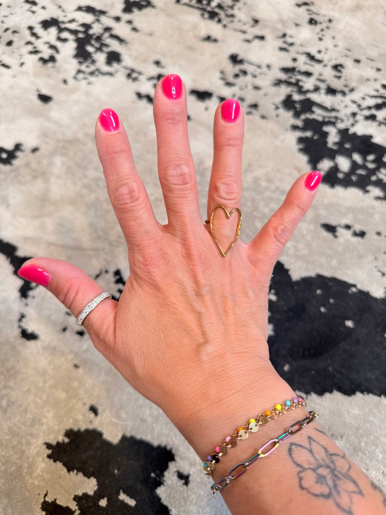 Sparkly Bling Band Rings - 4mm Width {Silver/Gold/Multiple Sizes!}