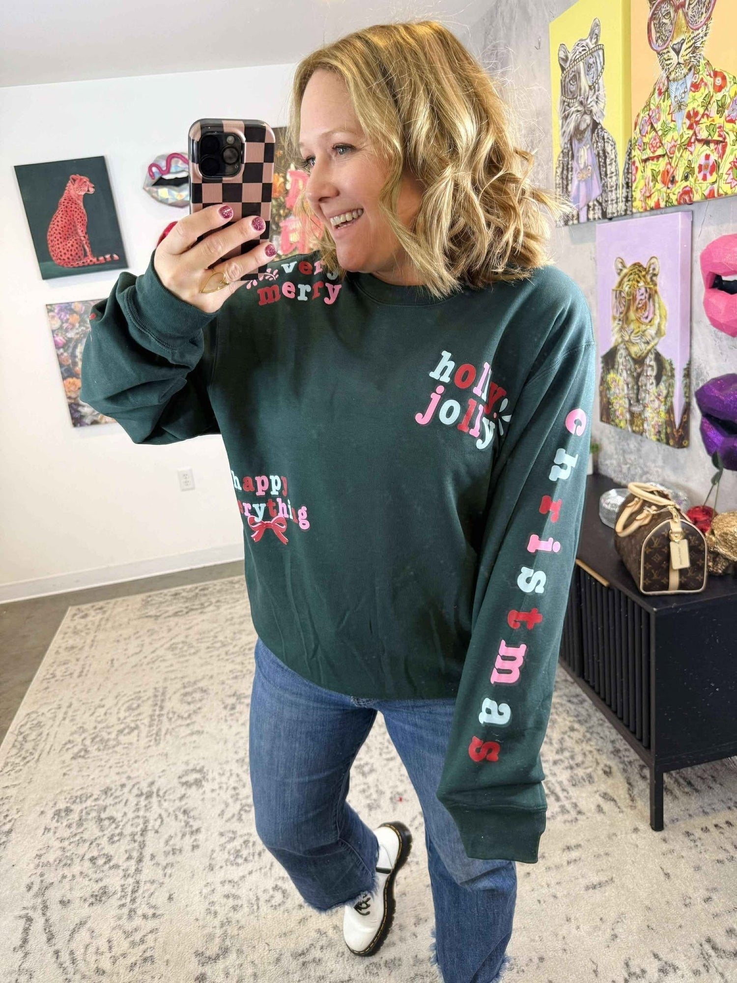 Holly Merry Everything Sweatshirt {S-3X}