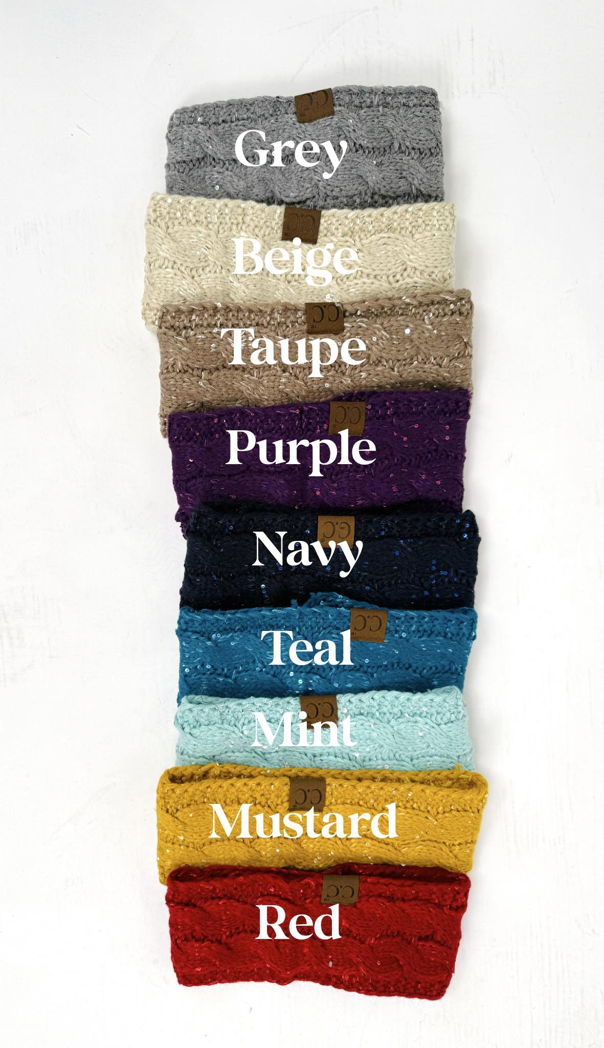 PINK DOORBUSTER! Sequin CC Headwrap - Multiple Colors!