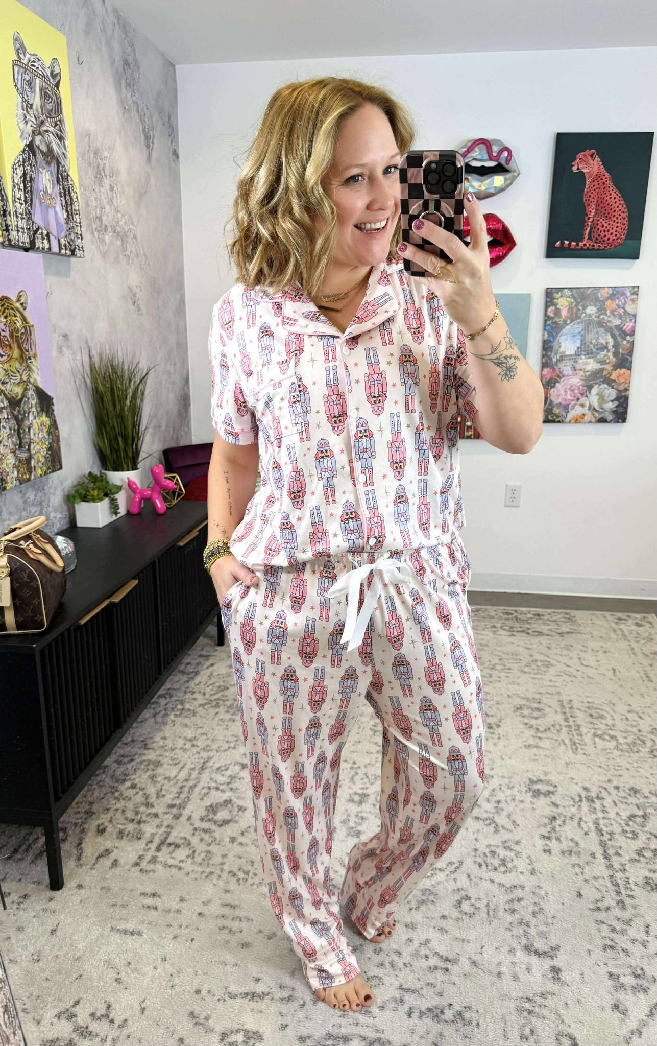 Pajama Set - Button Down - Nutcracker {XS-2X}