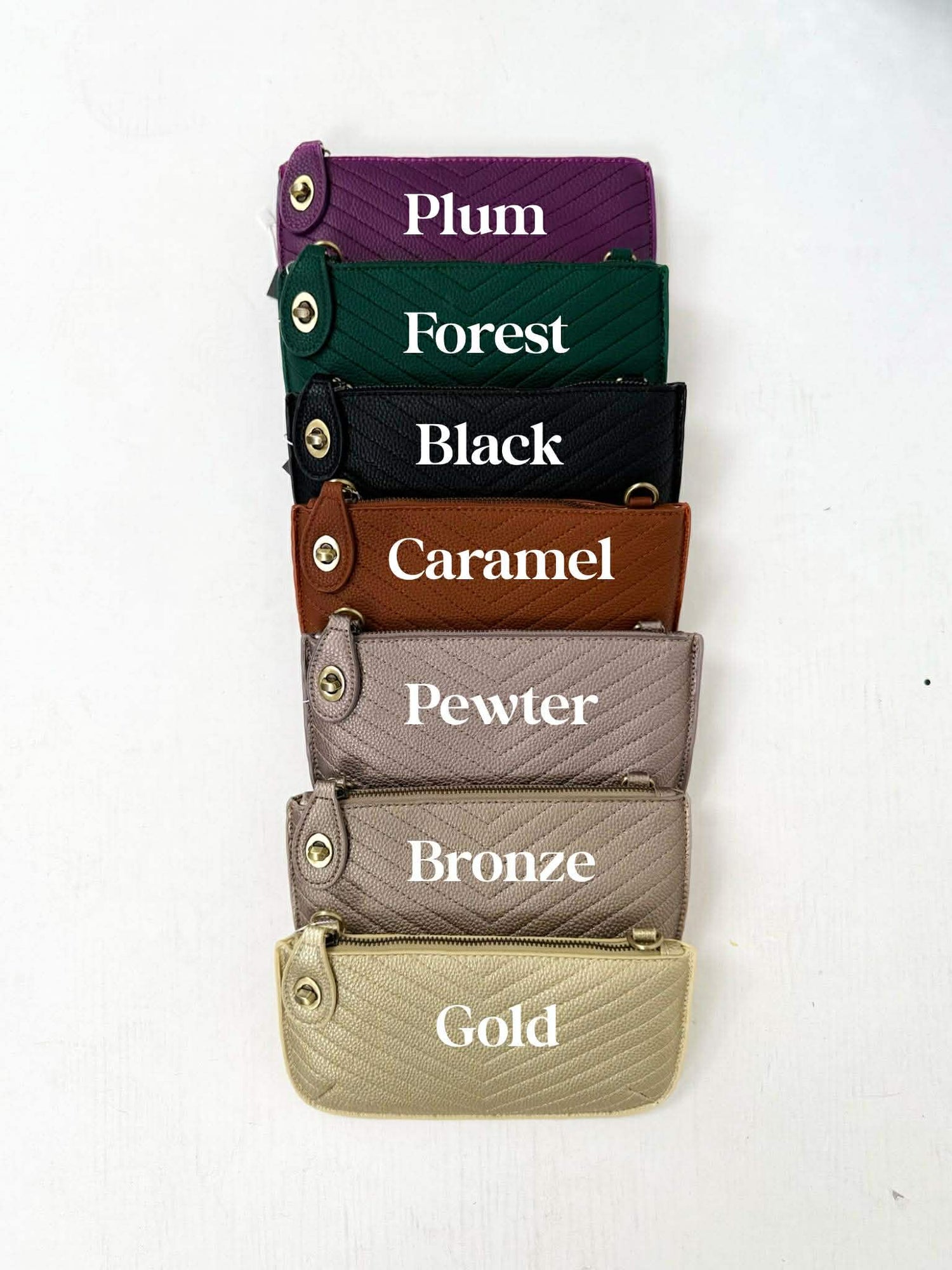 PINK DOORBUSTER! Joy Susan Crossbody Wristlet Clutch - Quilted {Multiple Colors!}