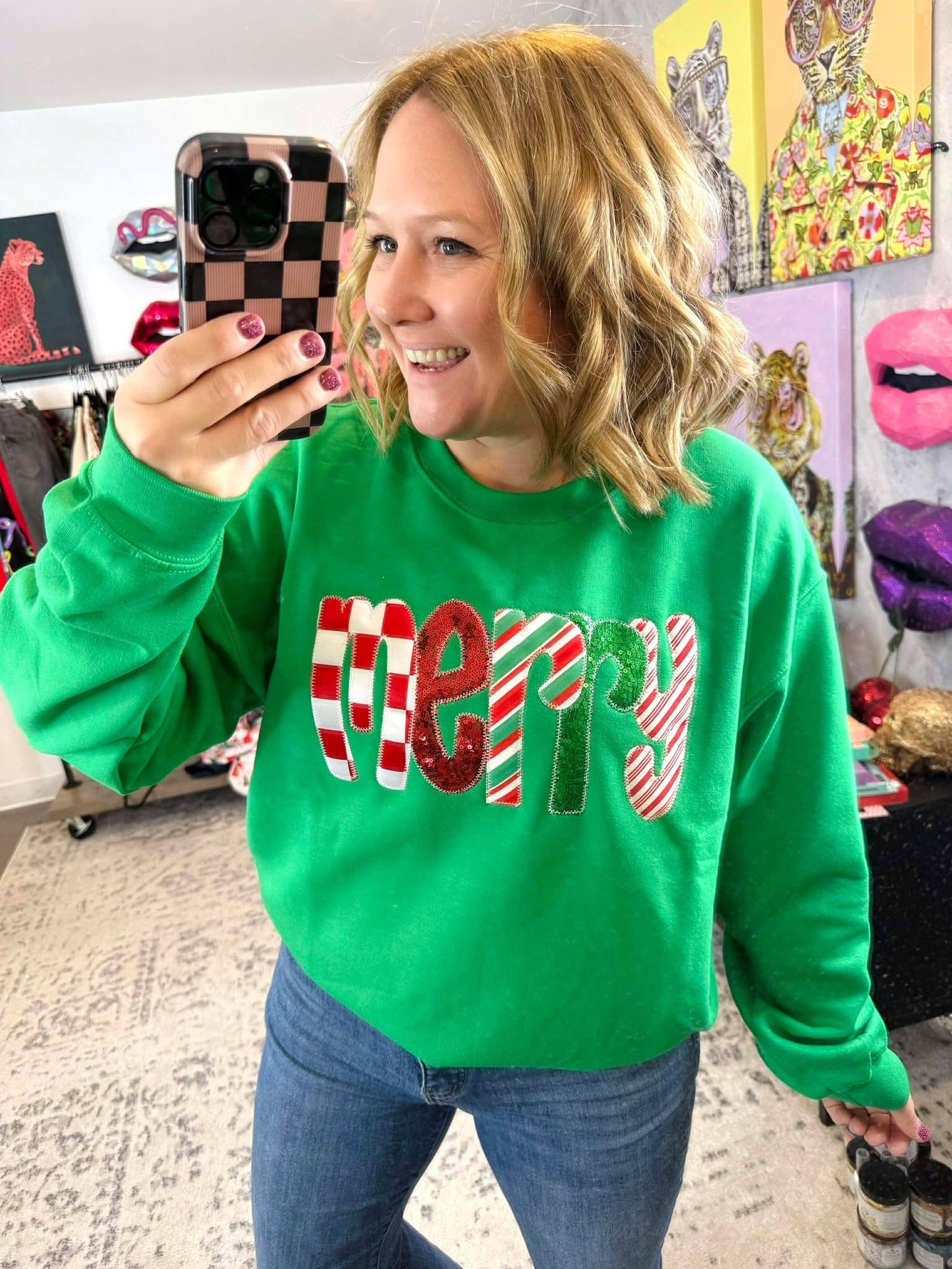 MERRY Sweatshirt {S-3X}