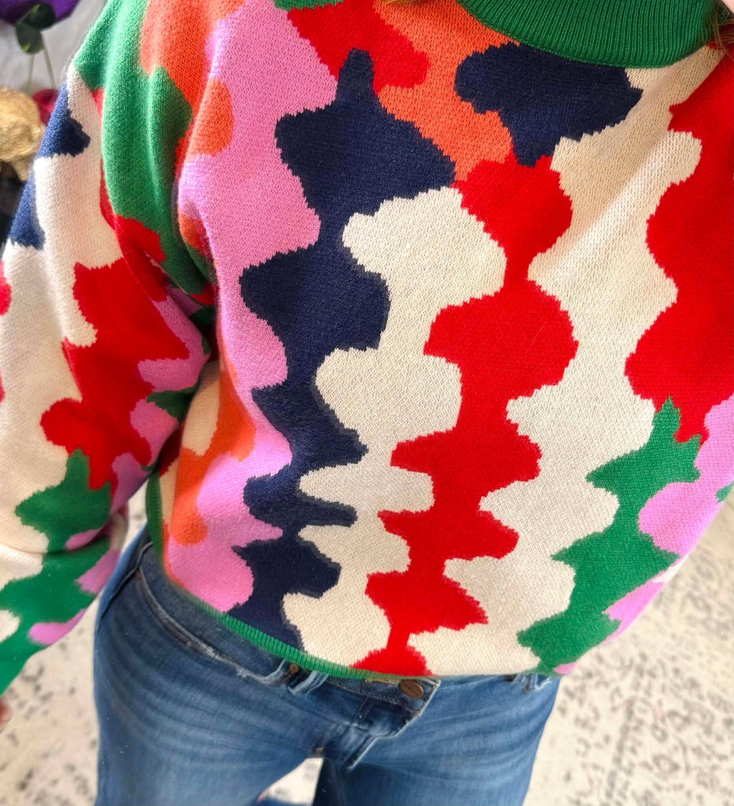 Ripple Effect Sweater {XS-L}