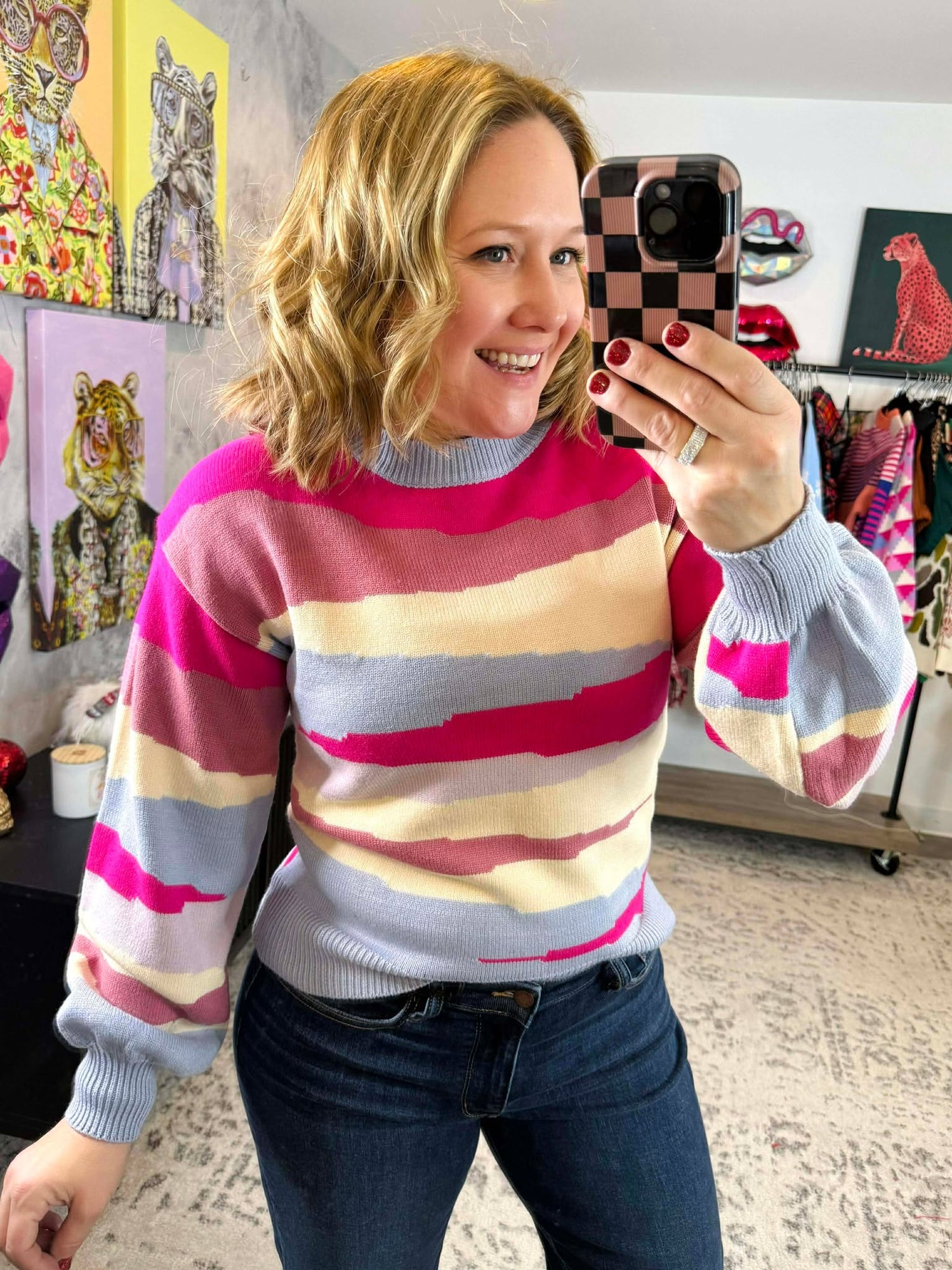 Rose Quartz Sweater {S-L}