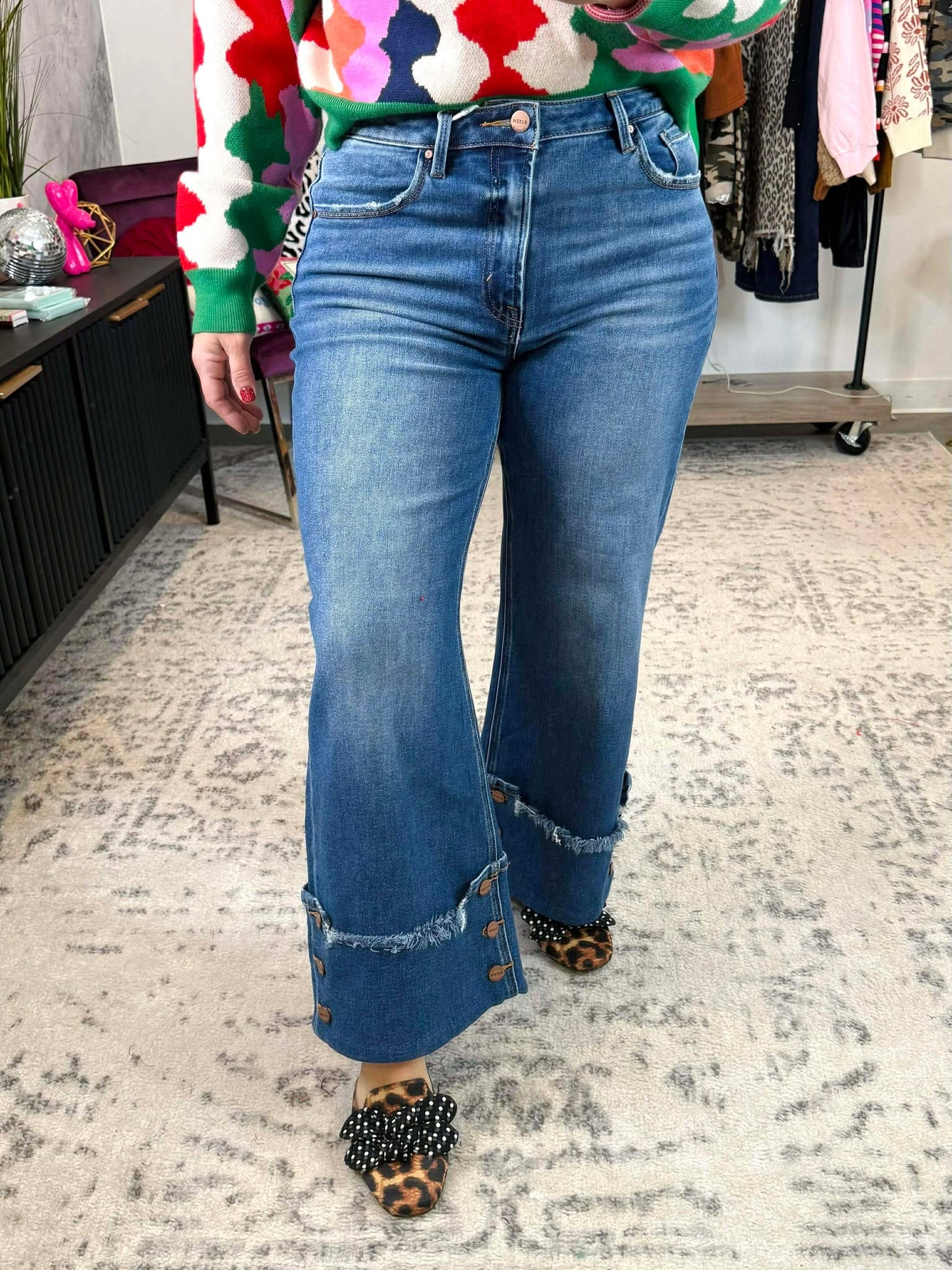Risen Cuffed Avenue Jeans {1-3X}