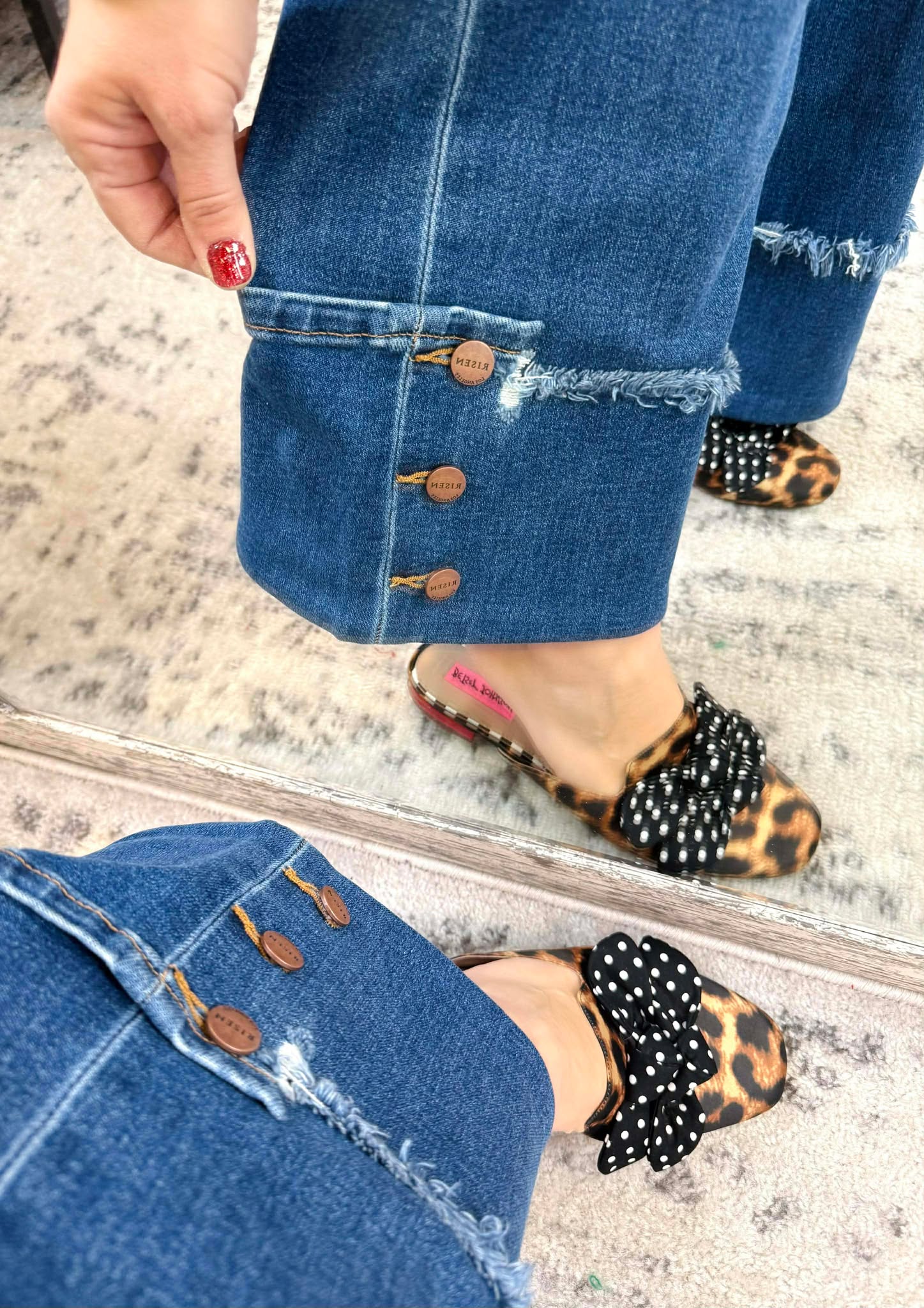 Risen Cuffed Avenue Jeans {1-3X}